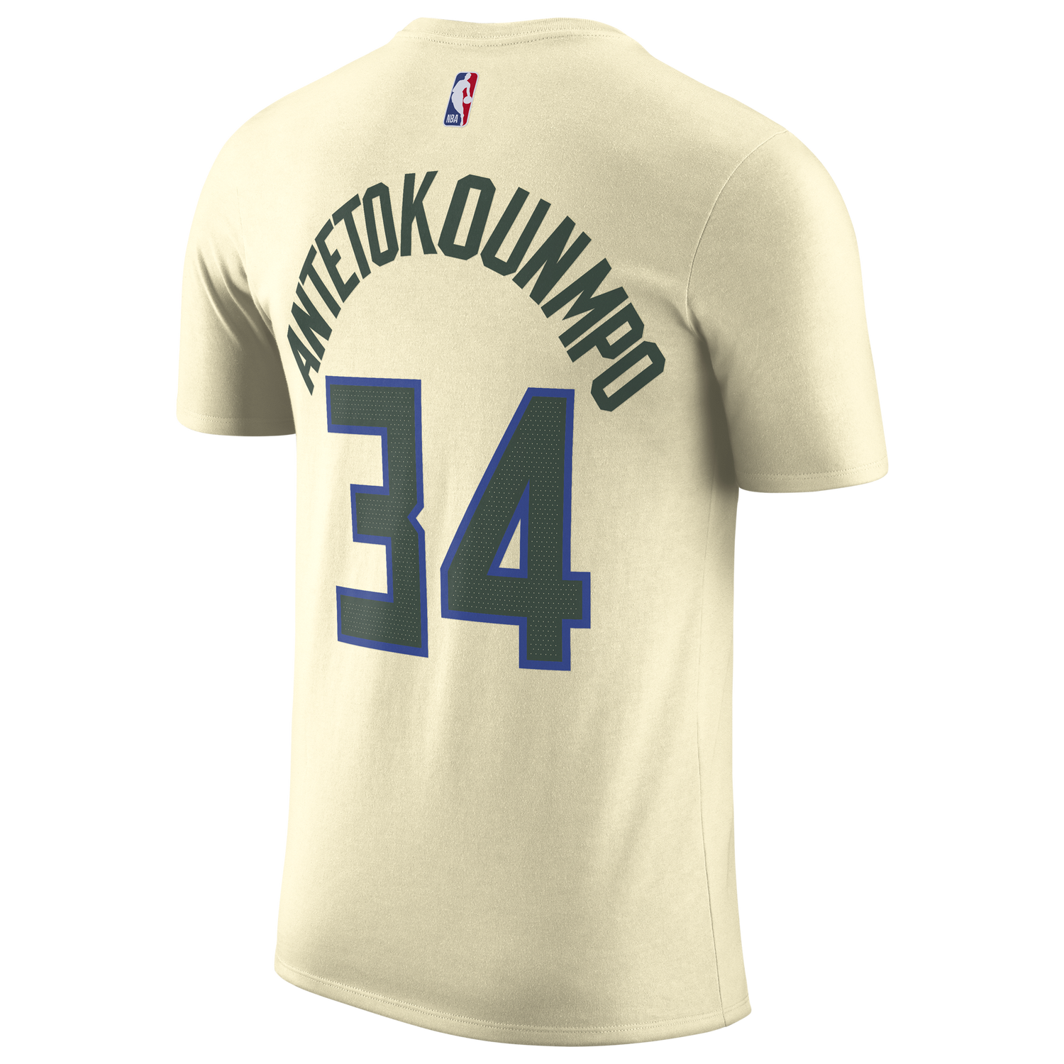 Nike Bucks Essential Statement NN T-Shirt - Men's - Tan/Multi