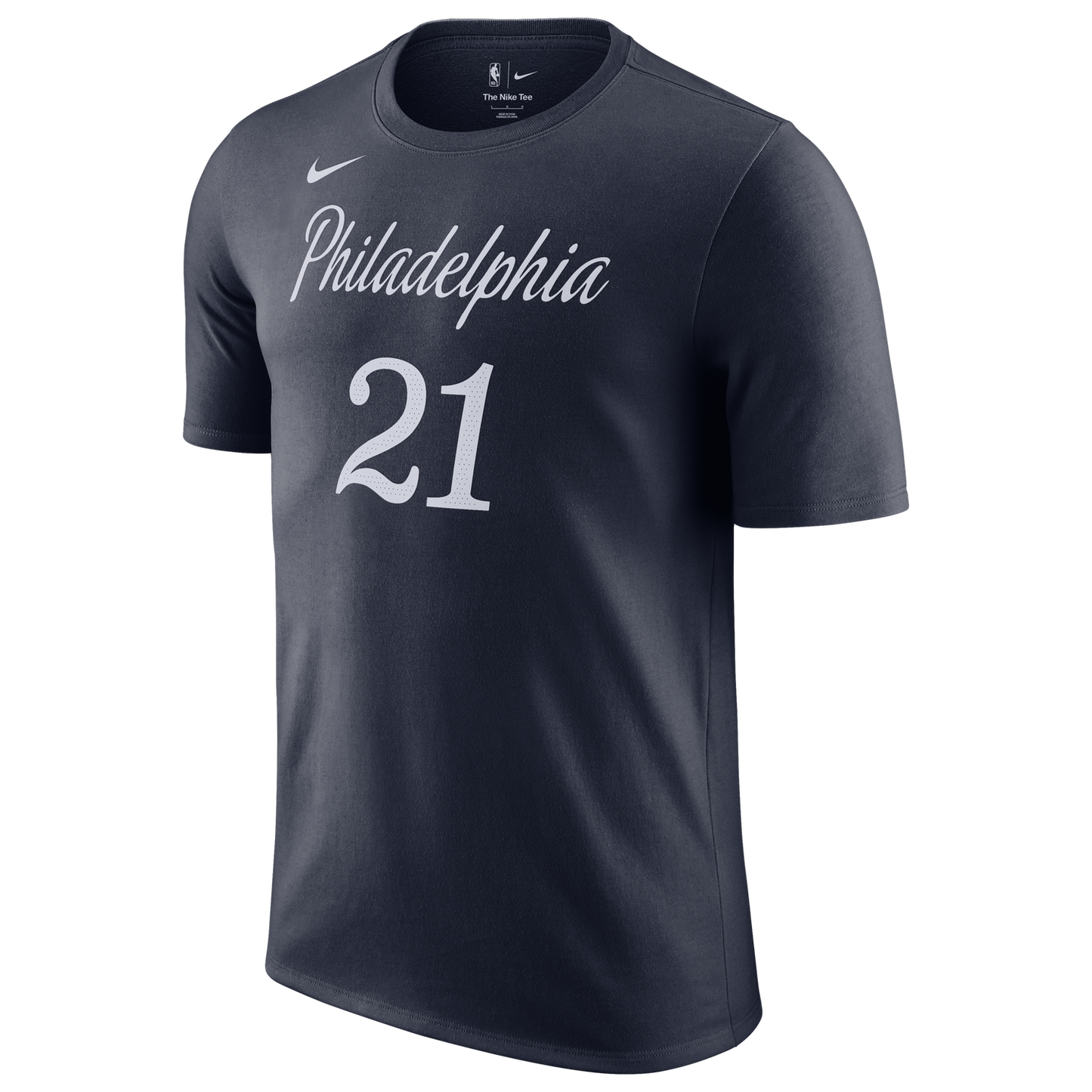 Nike 76ers Essential Statement NN T-Shirt - Men's - Navy/Multi