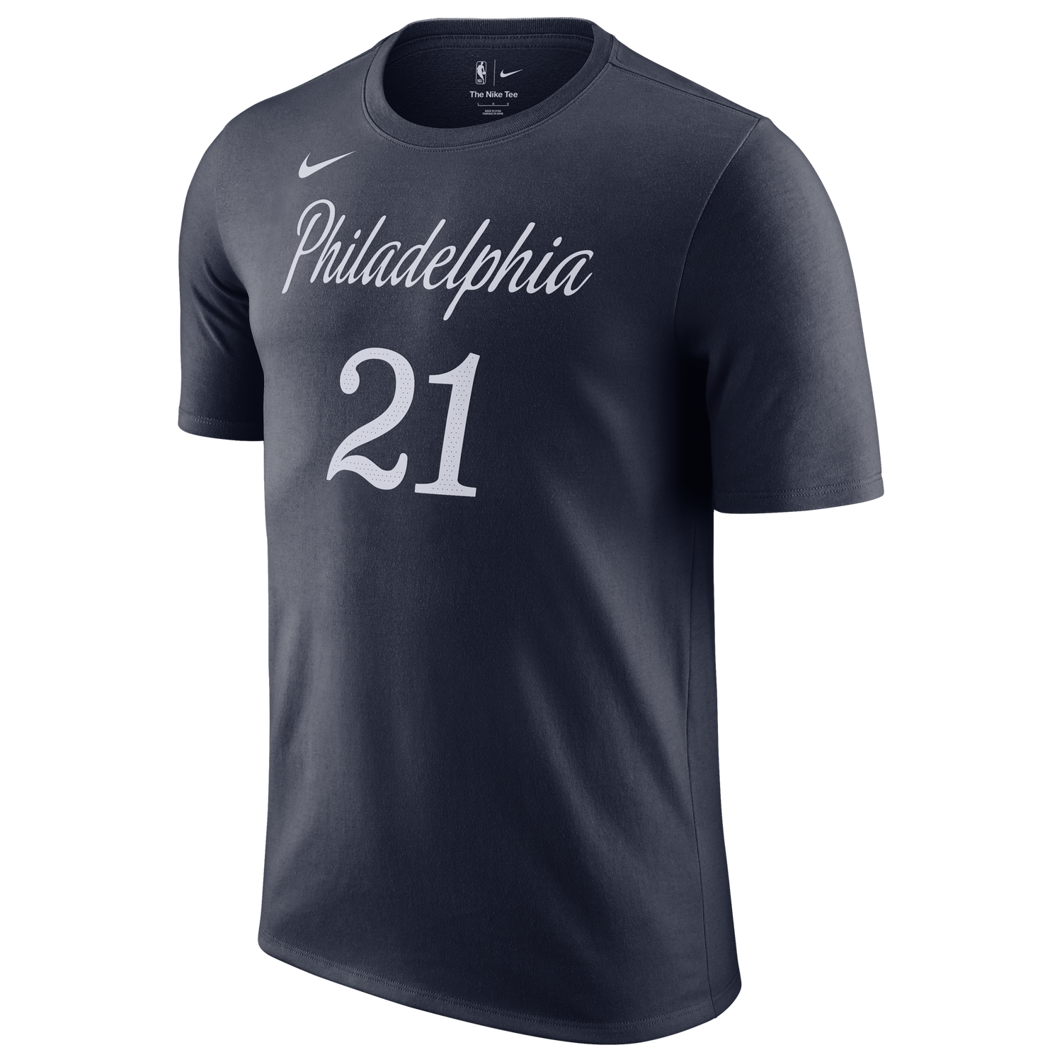 Nike 76ers Essential Statement NN T-Shirt - Men's - Navy/Multi