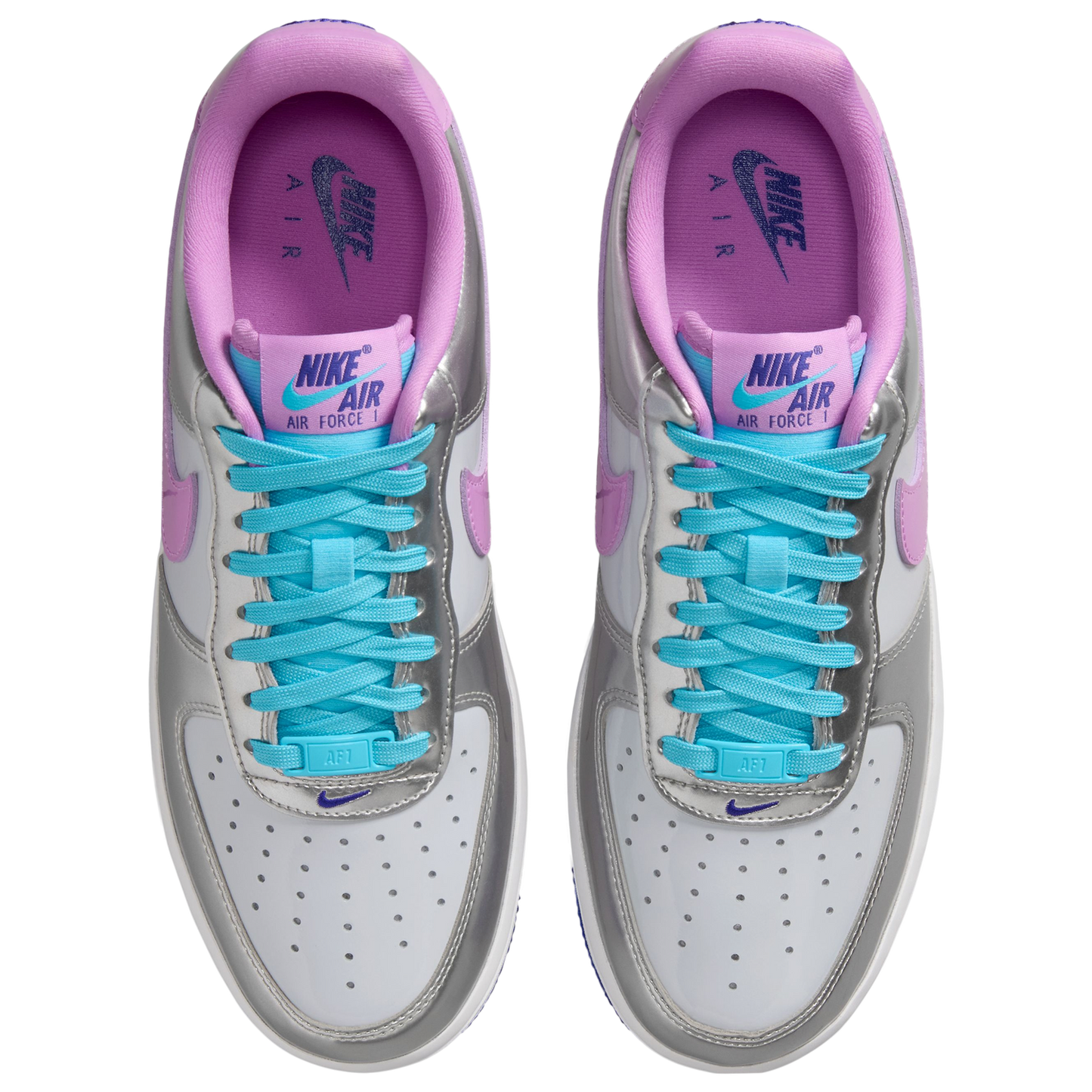 Nike Air Force 1 '07 NA13 - Women's - Fuchsia Glow/Chrome/Pure Platinum