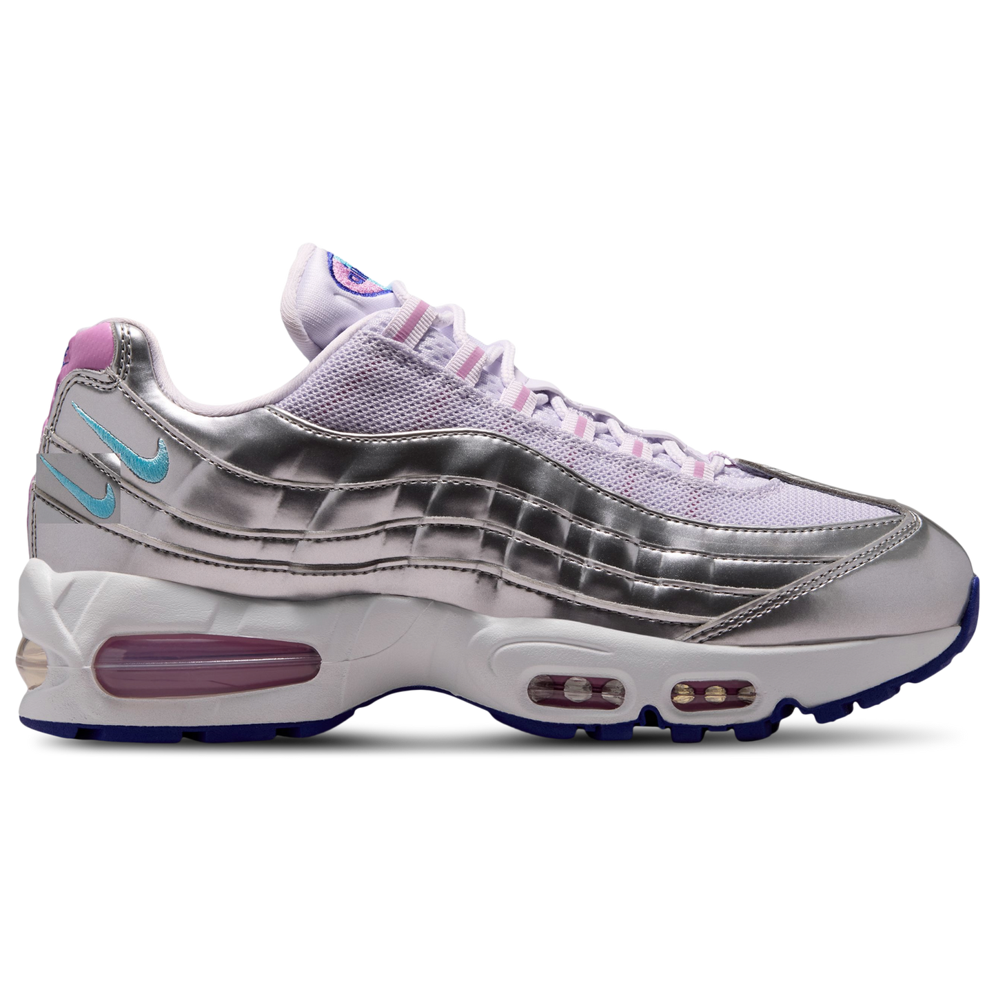 Nike Air Max 95 - Women's - White/Pink/Silver