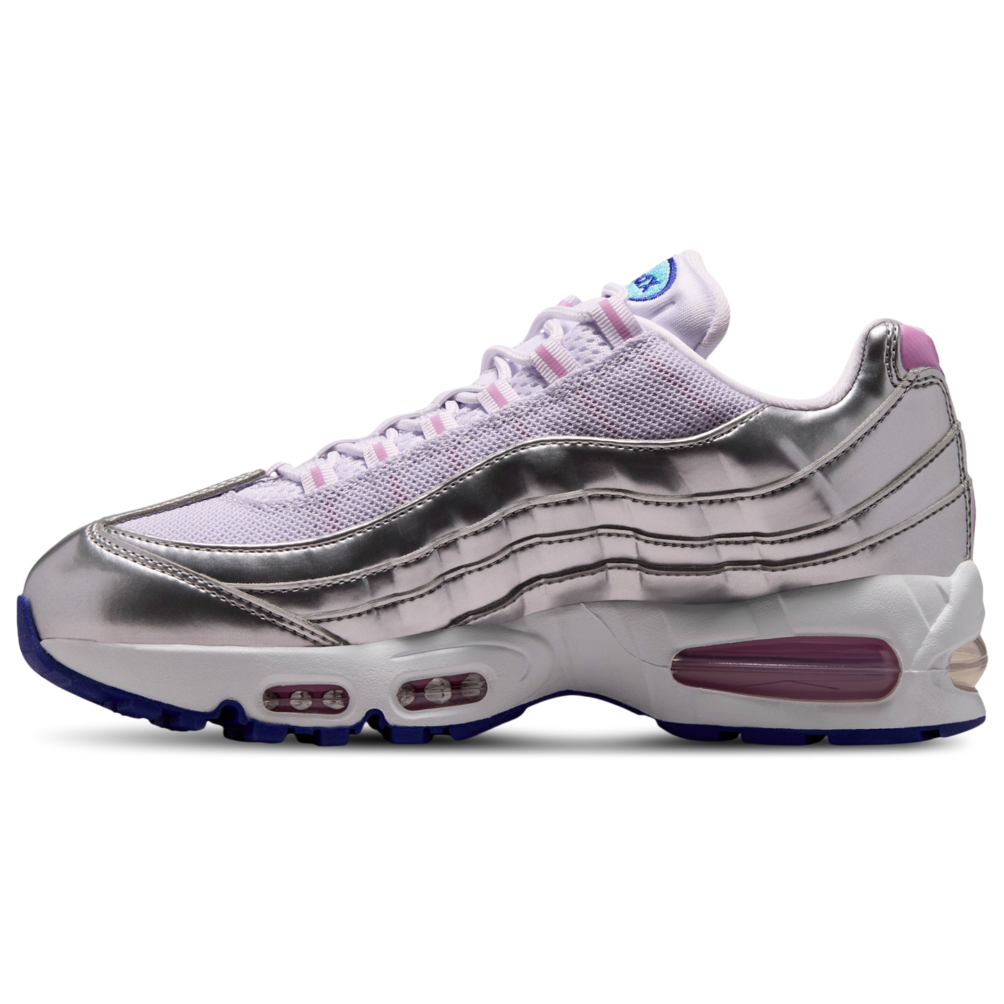 Nike Air Max 95 - Women's - White/Pink/Silver