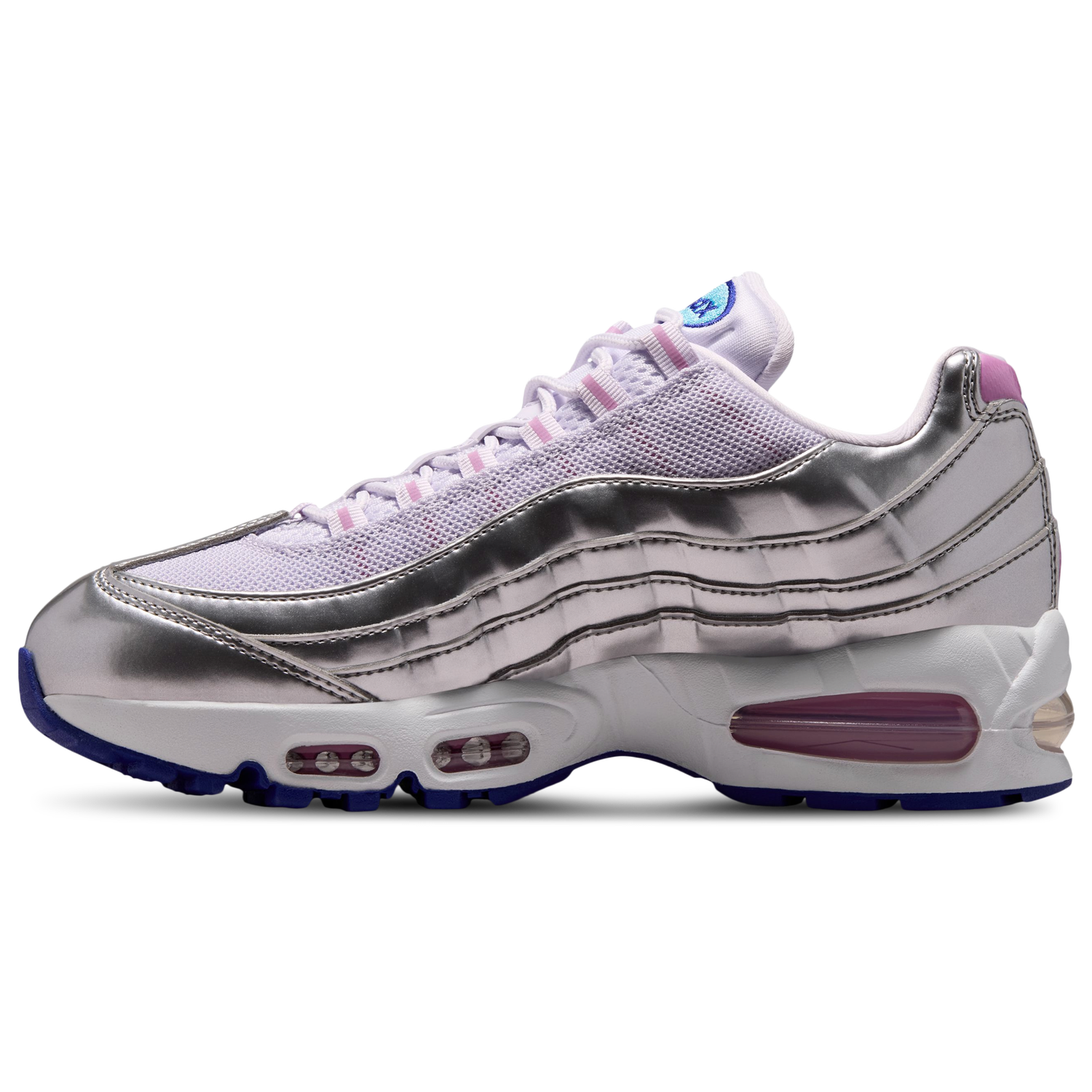 Nike Air Max 95 - Women's - White/Pink/Silver