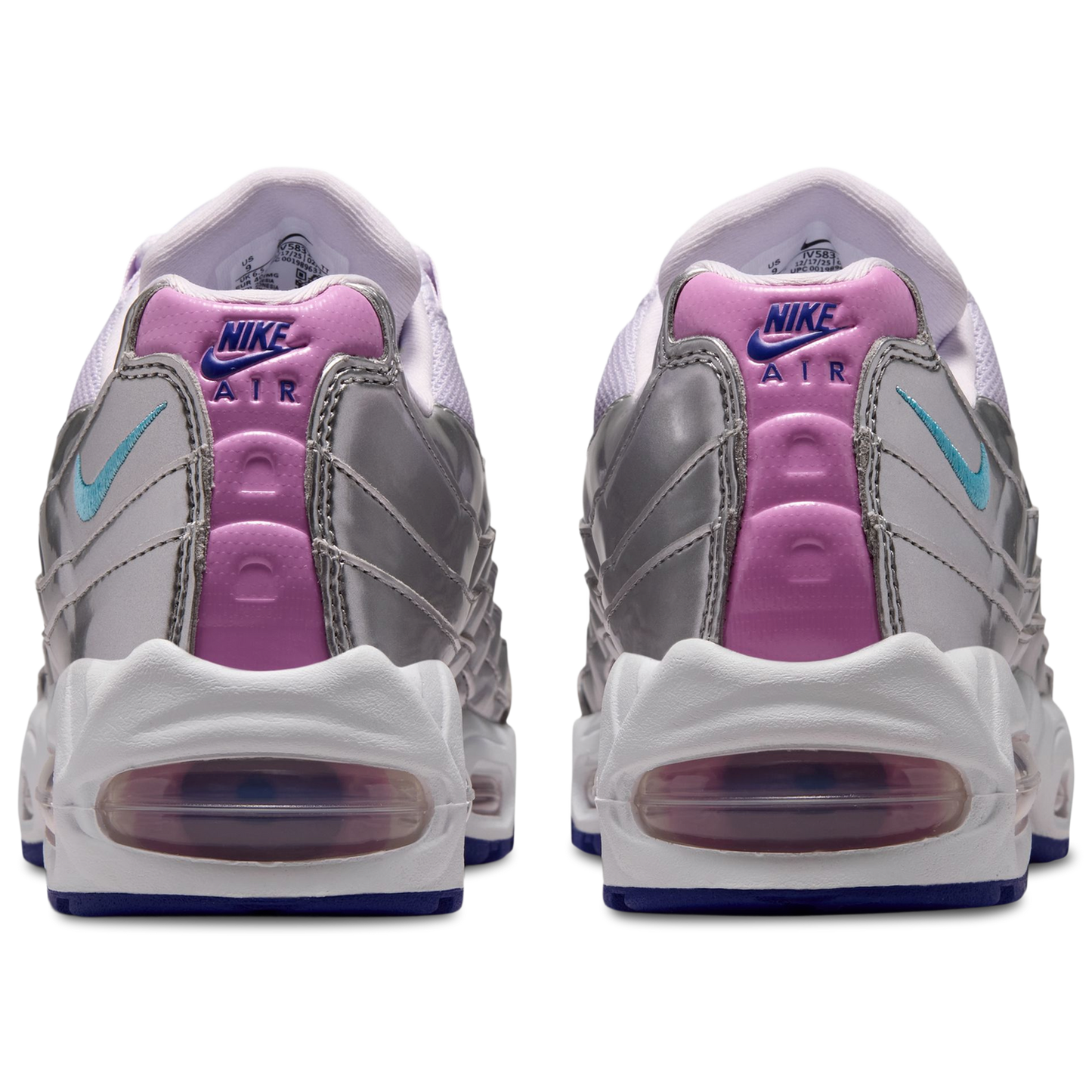Nike Air Max 95 - Women's - White/Pink/Silver