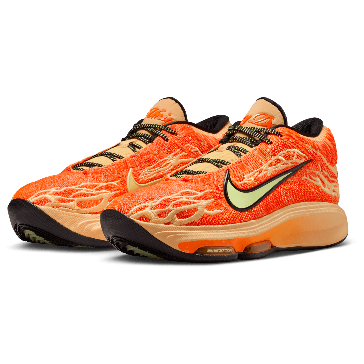 Nike G.T. Hustle 3 - Men's - Barely Volt/Melon Tint/Black
