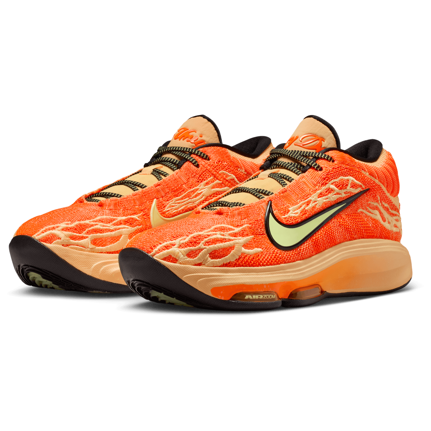 Nike G.T. Hustle 3 - Men's - Barely Volt/Melon Tint/Black