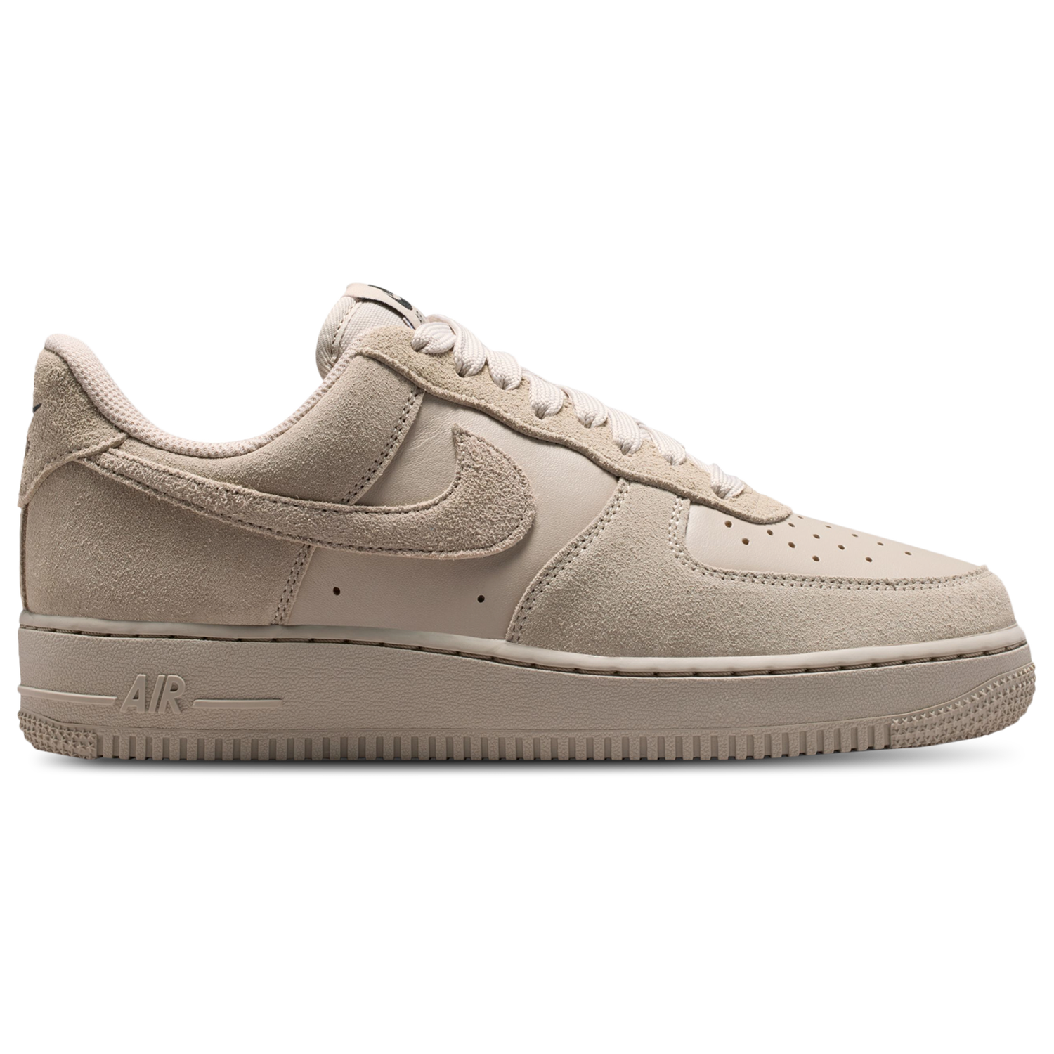 Nike Air Force 1 '07 FL1 - Women's - Cream/Black/Metallic Silver