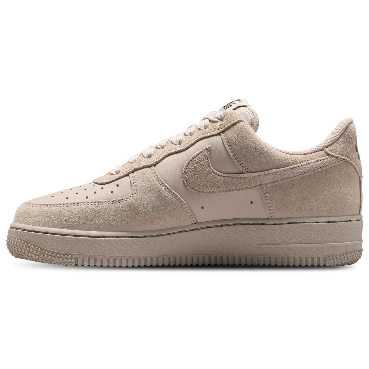 Nike Air Force 1 '07 FL1 - Women's - Cream/Black/Metallic Silver
