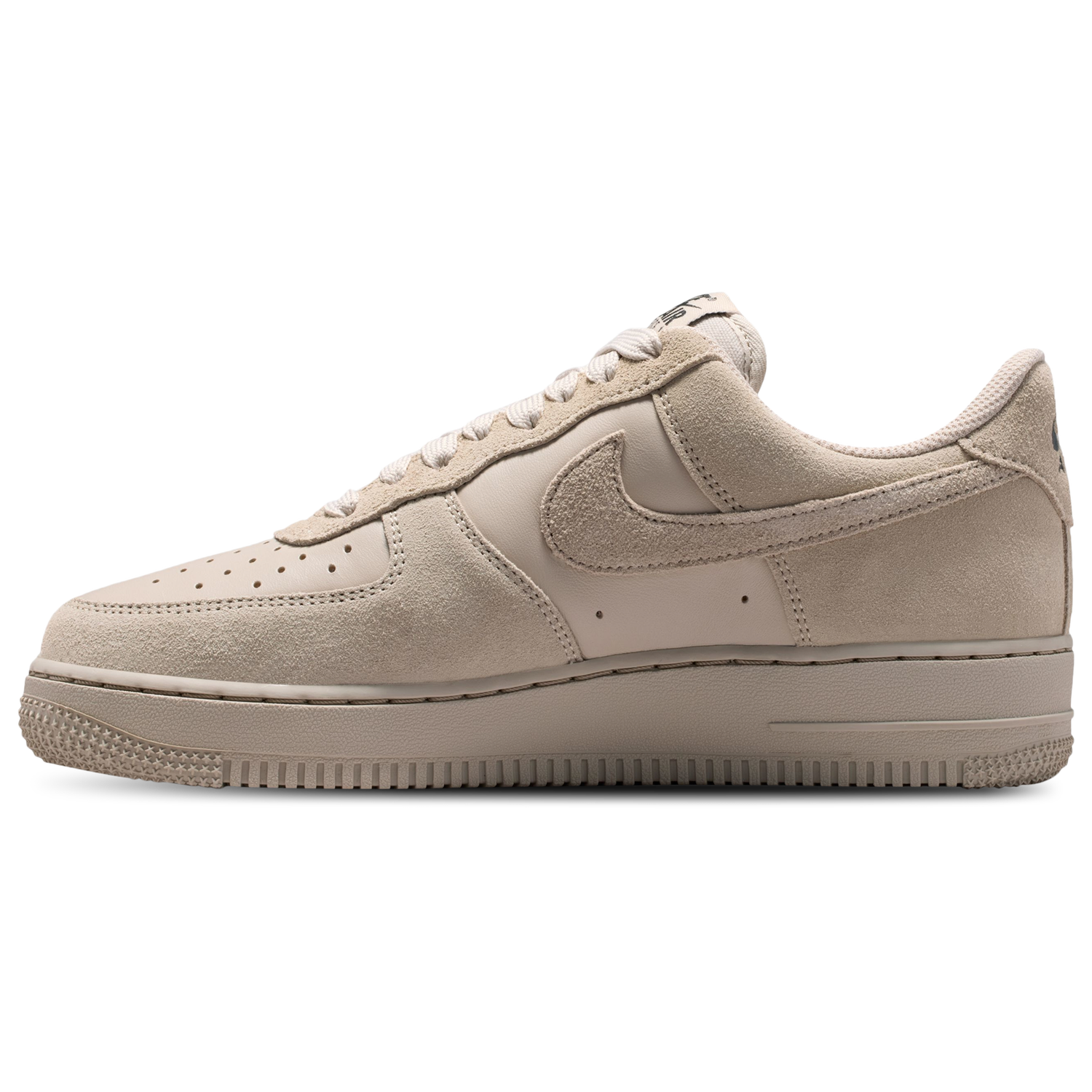 Nike Air Force 1 '07 FL1 - Women's - Cream/Black/Metallic Silver