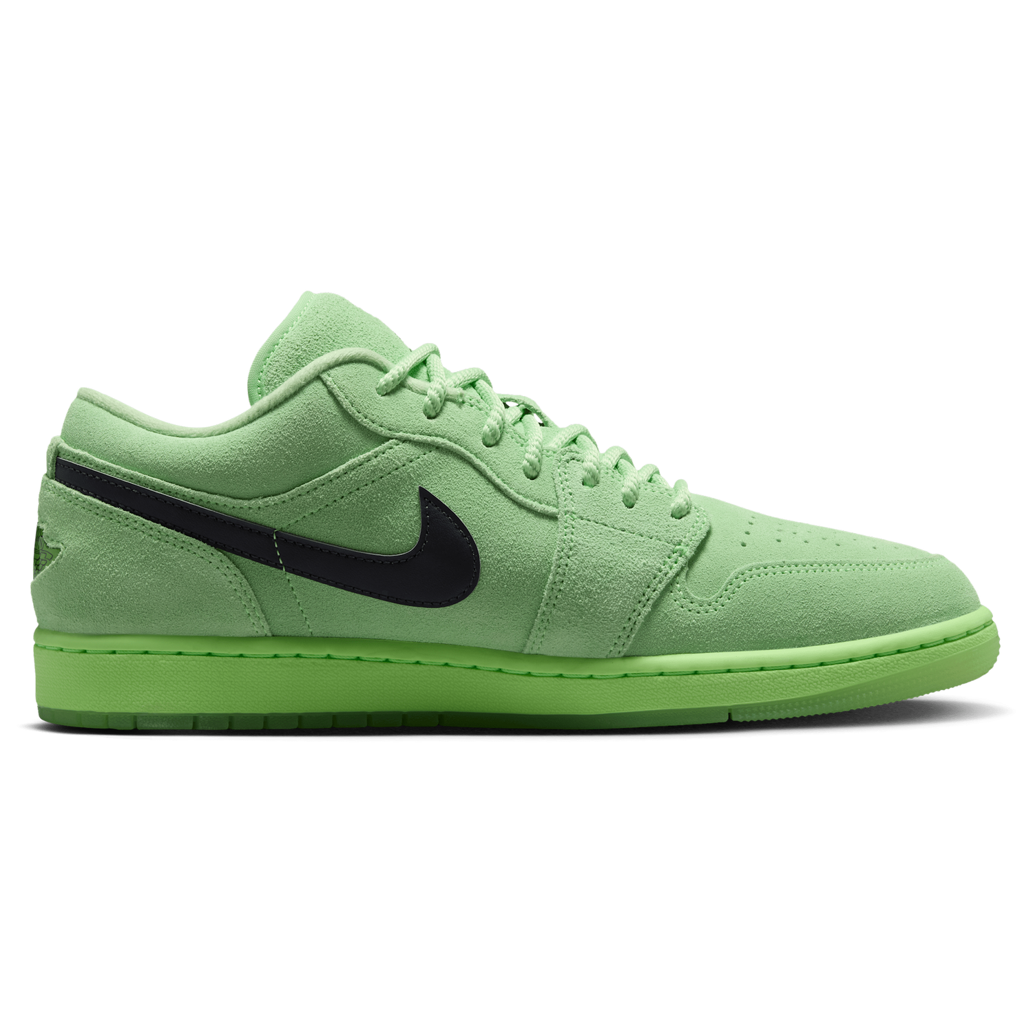 Jordan Air Jordan 1 Low SE - Men's - Lime Blast/Anthracite