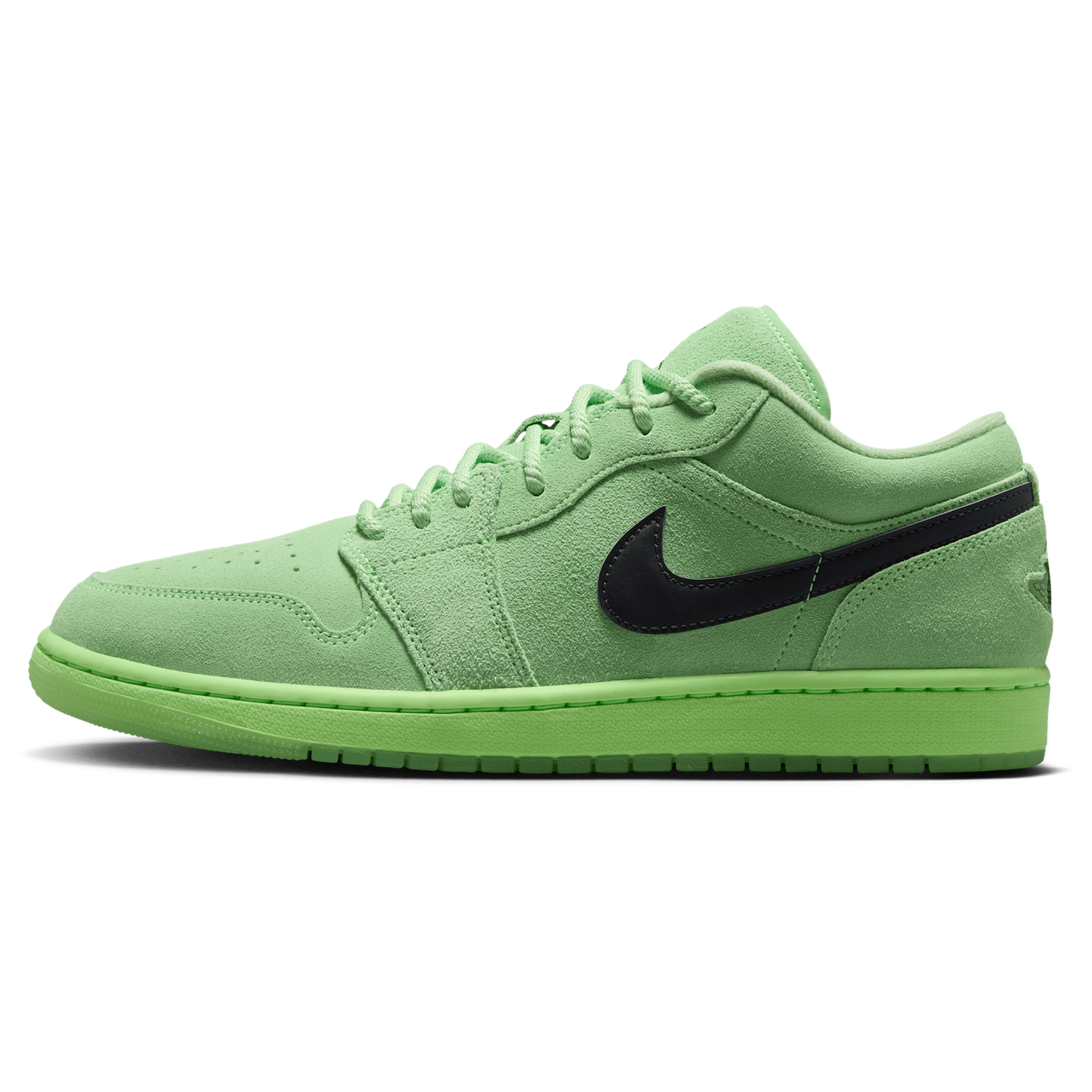 Jordan Air Jordan 1 Low SE - Men's - Lime Blast/Anthracite