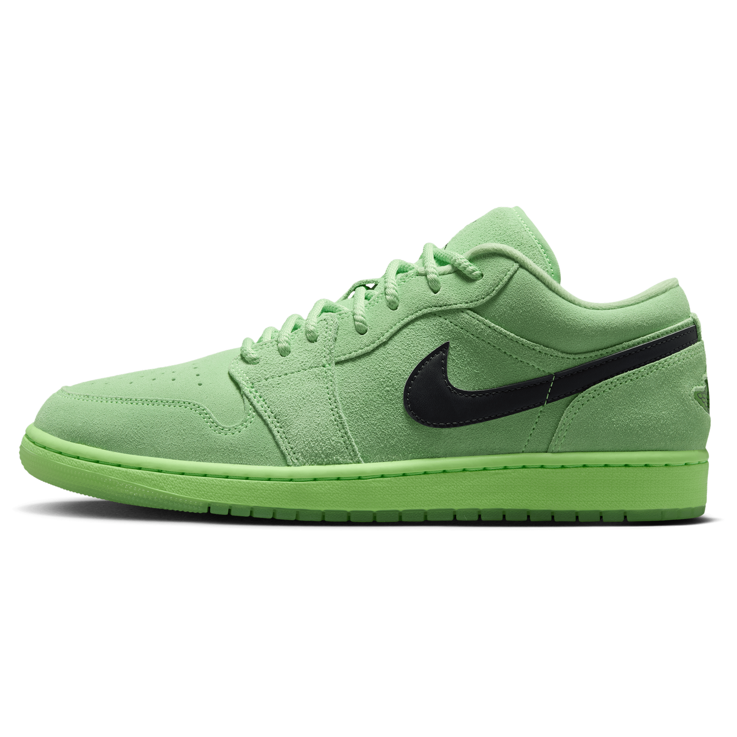 Jordan Air Jordan 1 Low SE - Men's - Lime Blast/Anthracite