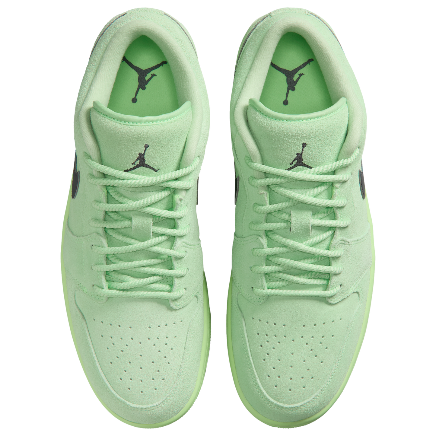 Jordan Air Jordan 1 Low SE - Men's - Lime Blast/Anthracite
