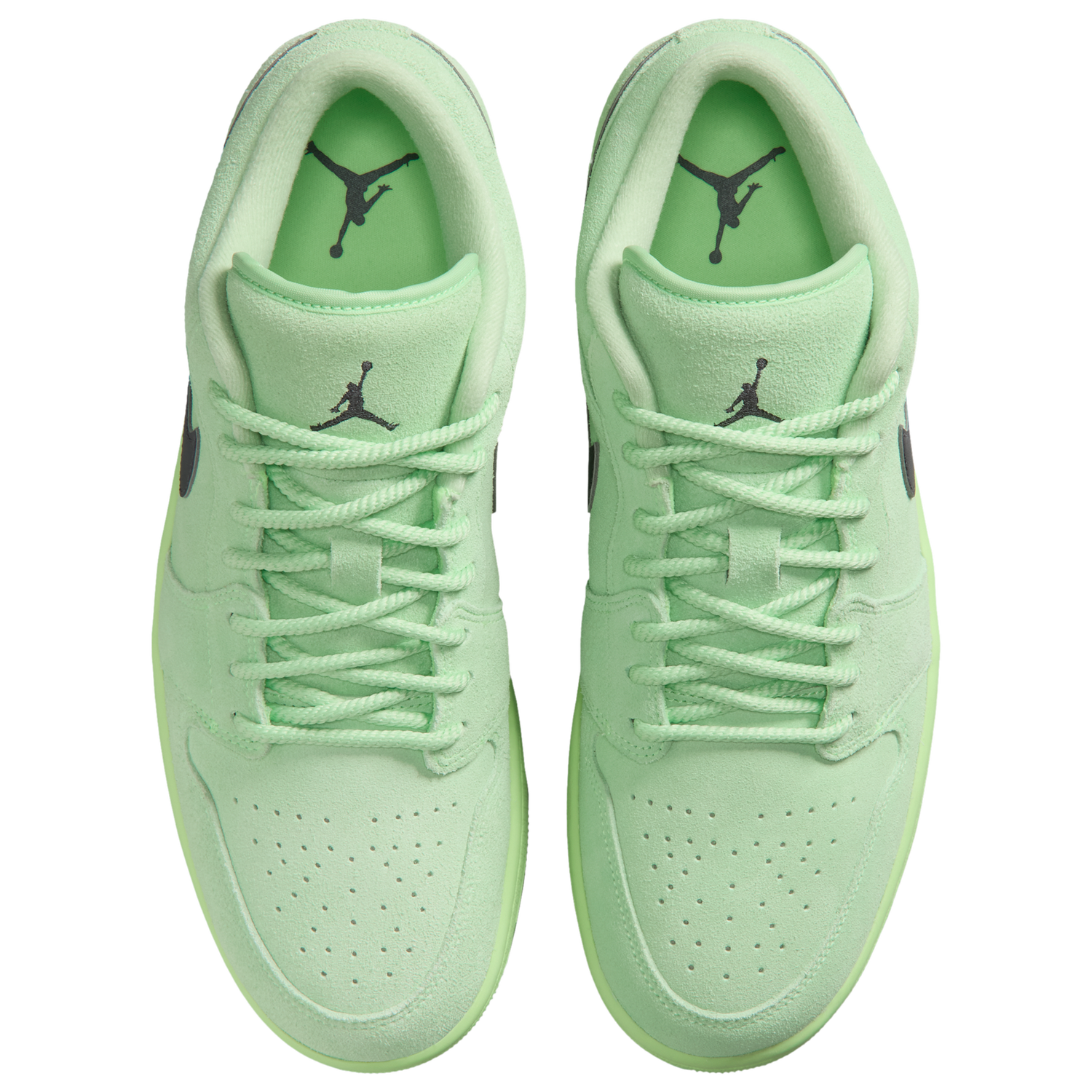 Jordan Air Jordan 1 Low SE - Men's - Lime Blast/Anthracite