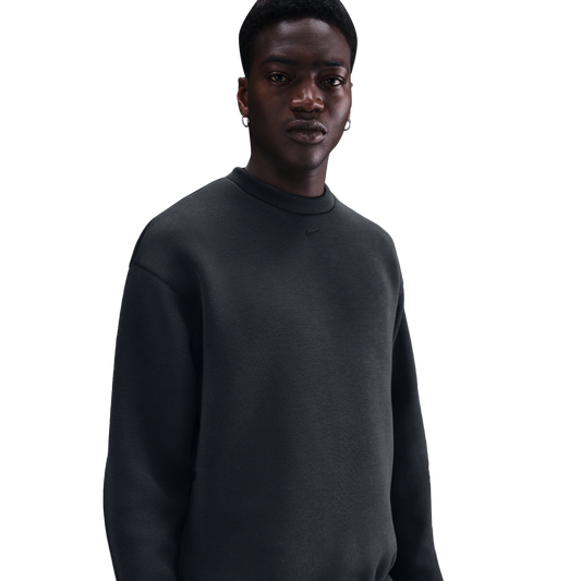Nike Tech Fleece Crew - Men's - Black/Anthracite