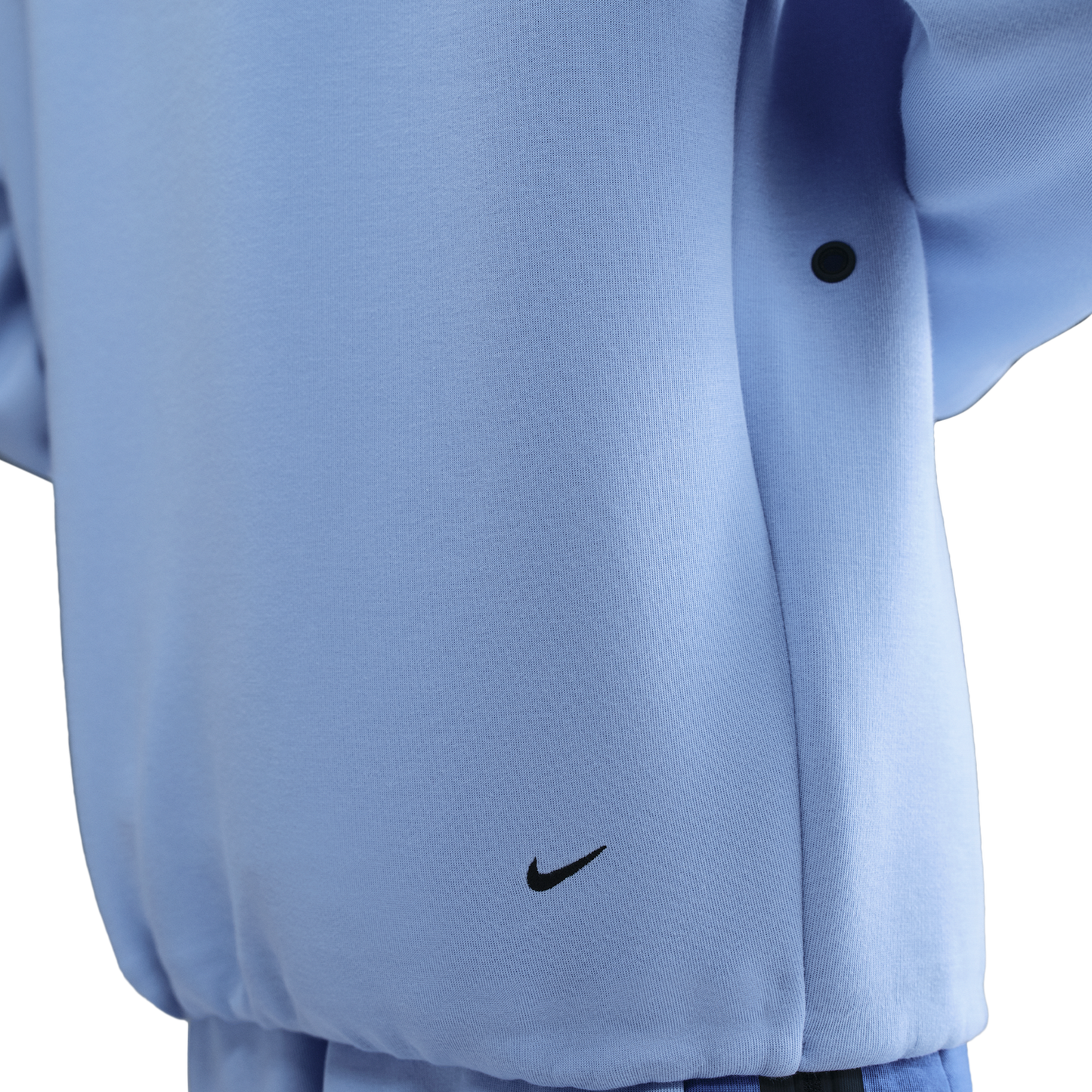 Nike Tech Fleece Crew - Men's - Aluminum/Black