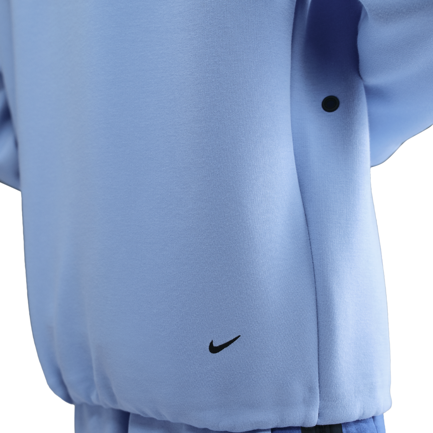 Nike Tech Fleece Crew - Men's - Aluminum/Black