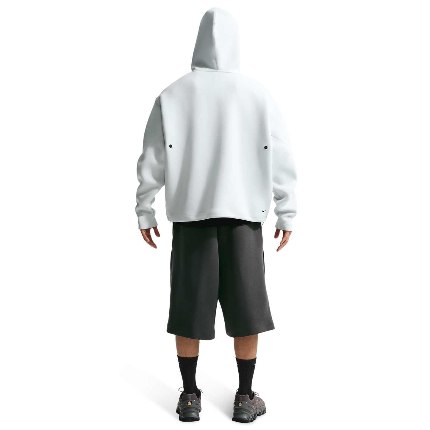 Nike Tech Fleece Shorts - Men's - Anthracite/Black