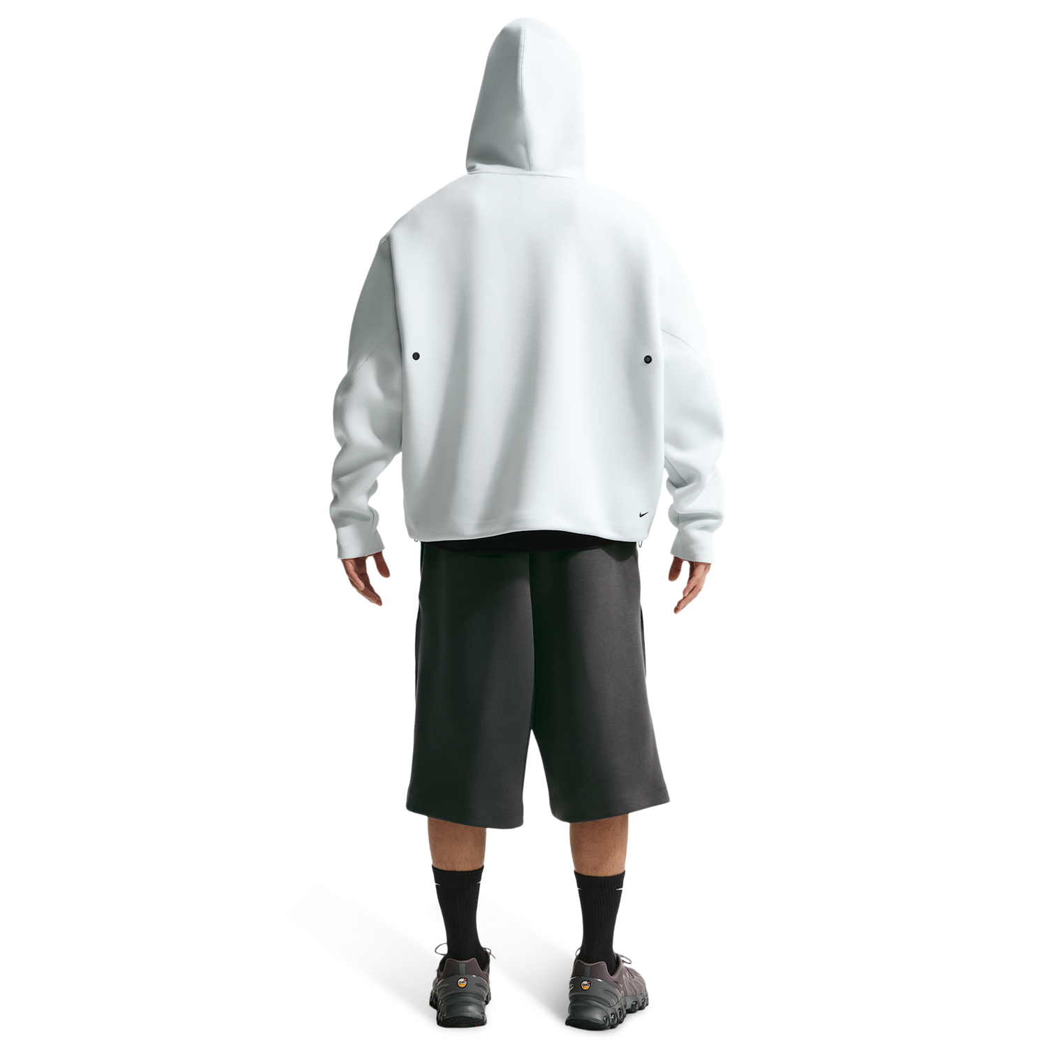 Nike Tech Fleece Shorts - Men's - Anthracite/Black