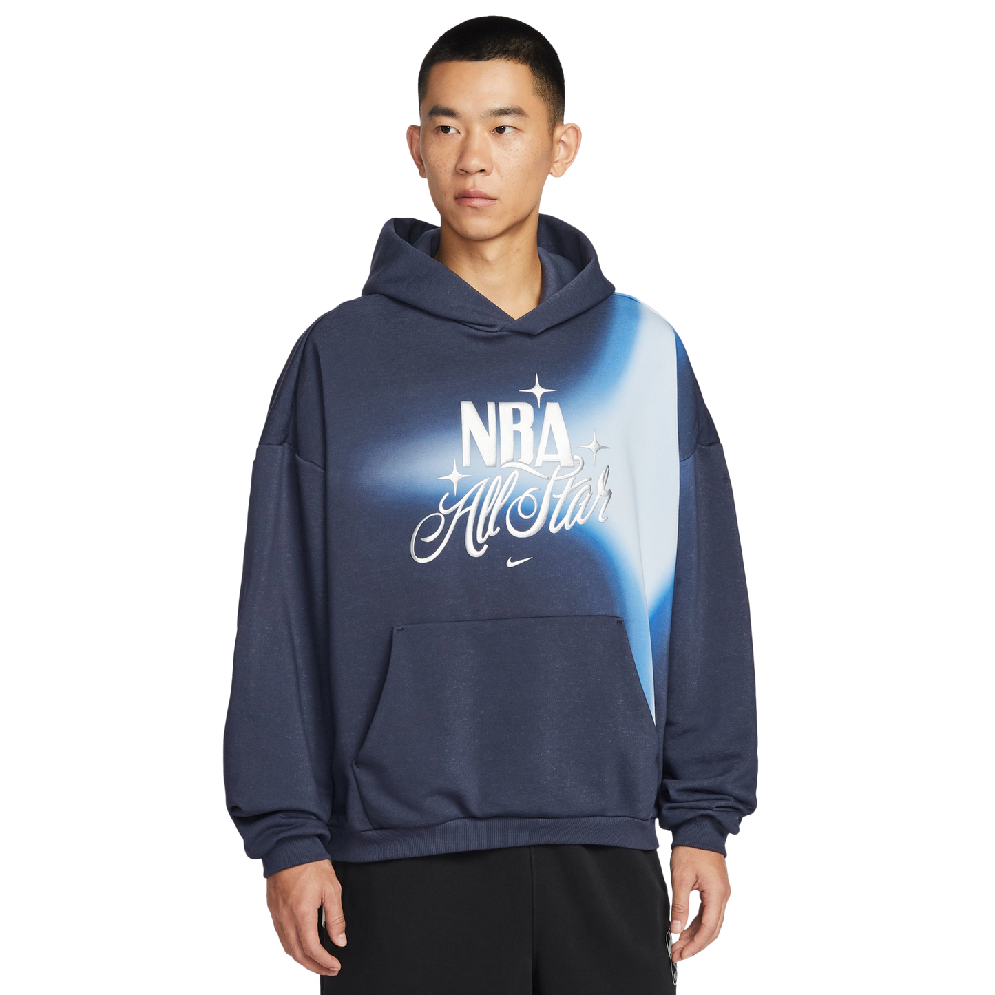 Nike ASW Dri-Fit Practice Hoodie - Men's - College Navy/College Navy
