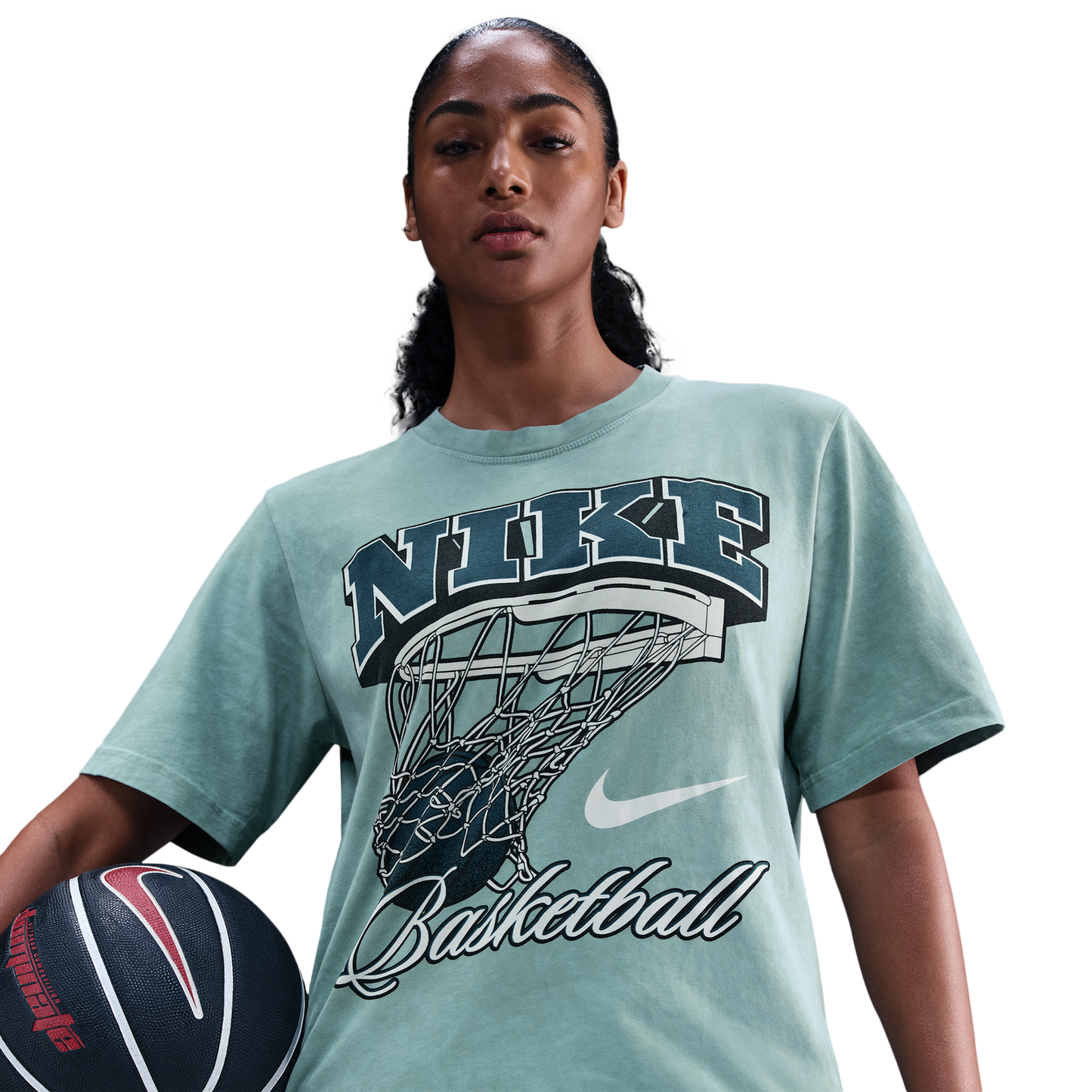 Nike Dri-FIT Basketball Tee - Women's - Cannon