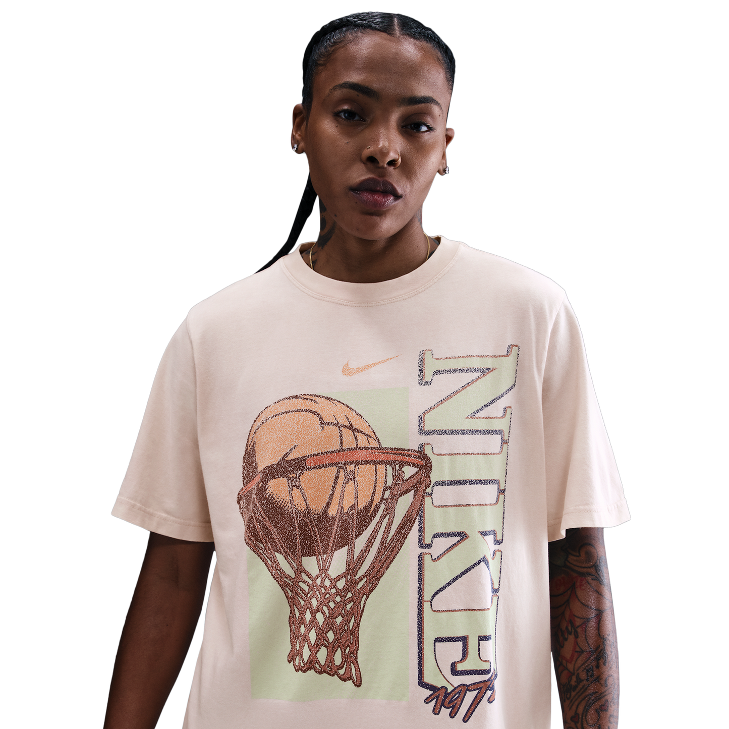 Nike Vintage Lockup BB Tee - Women's - Silt Red