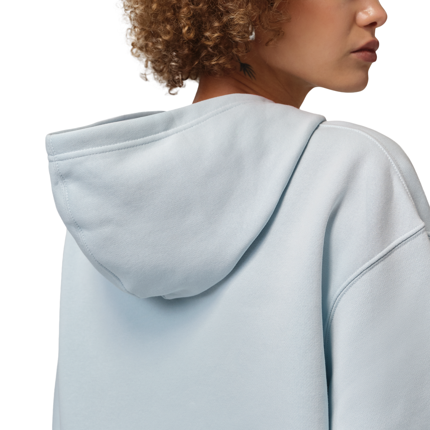 Jordan Brooklyn Fleece Pullover 24 - Women's - Aura/White