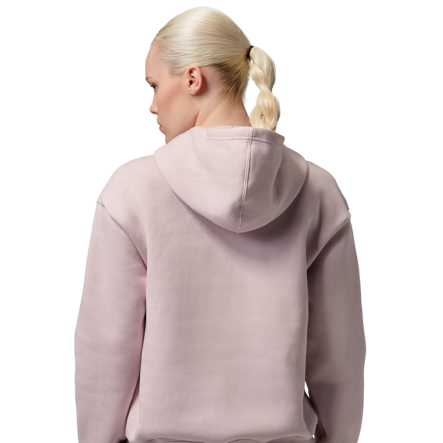 Jordan Brooklyn Fleece Pullover 24 - Women's - White/Particle Rose