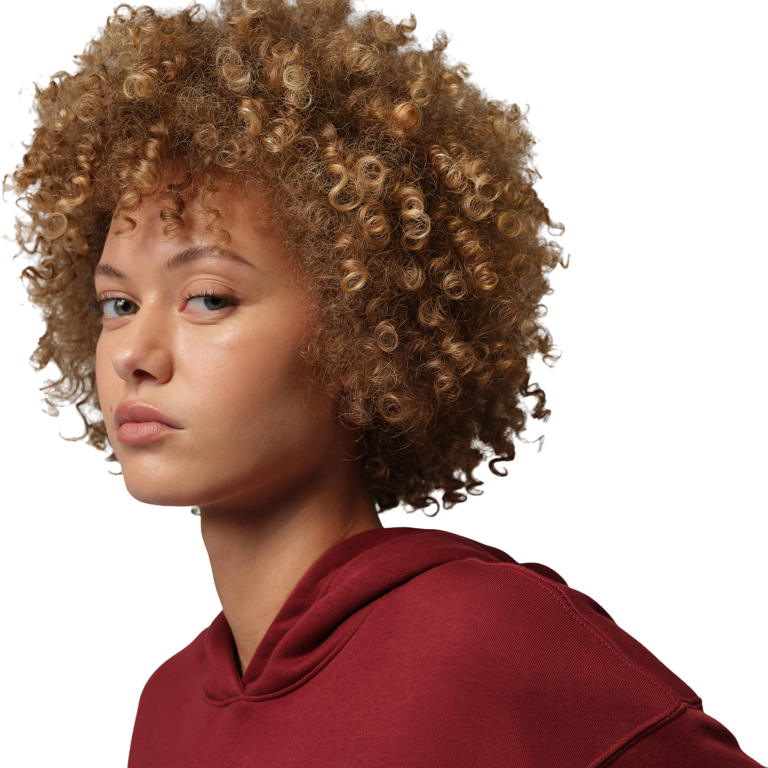 Jordan Brooklyn Fleece Pullover 24 - Women's - White/Team Red