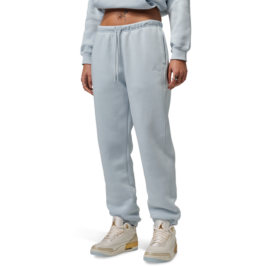 Jordan Brooklyn Fleece Pants - Women's - Aura/White
