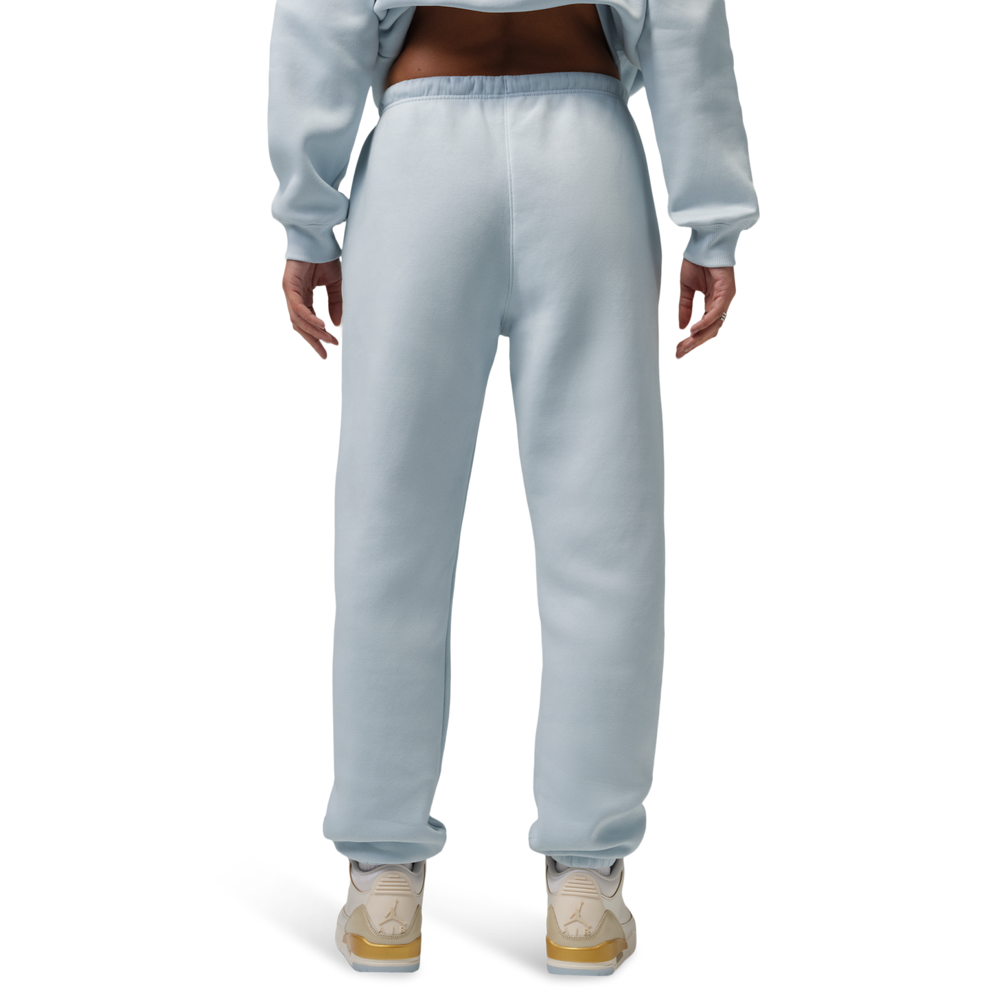 Jordan Brooklyn Fleece Pants - Women's - Aura/White