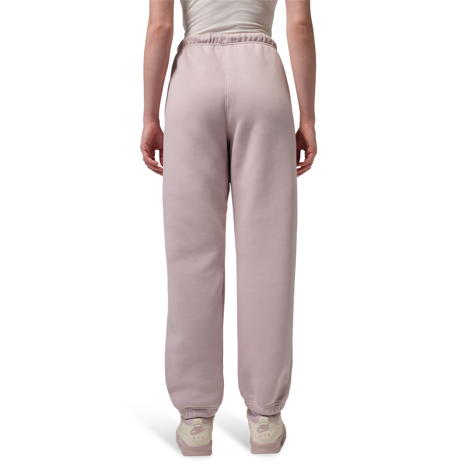 Jordan Brooklyn Fleece Pants - Women's - Particle Rose/White