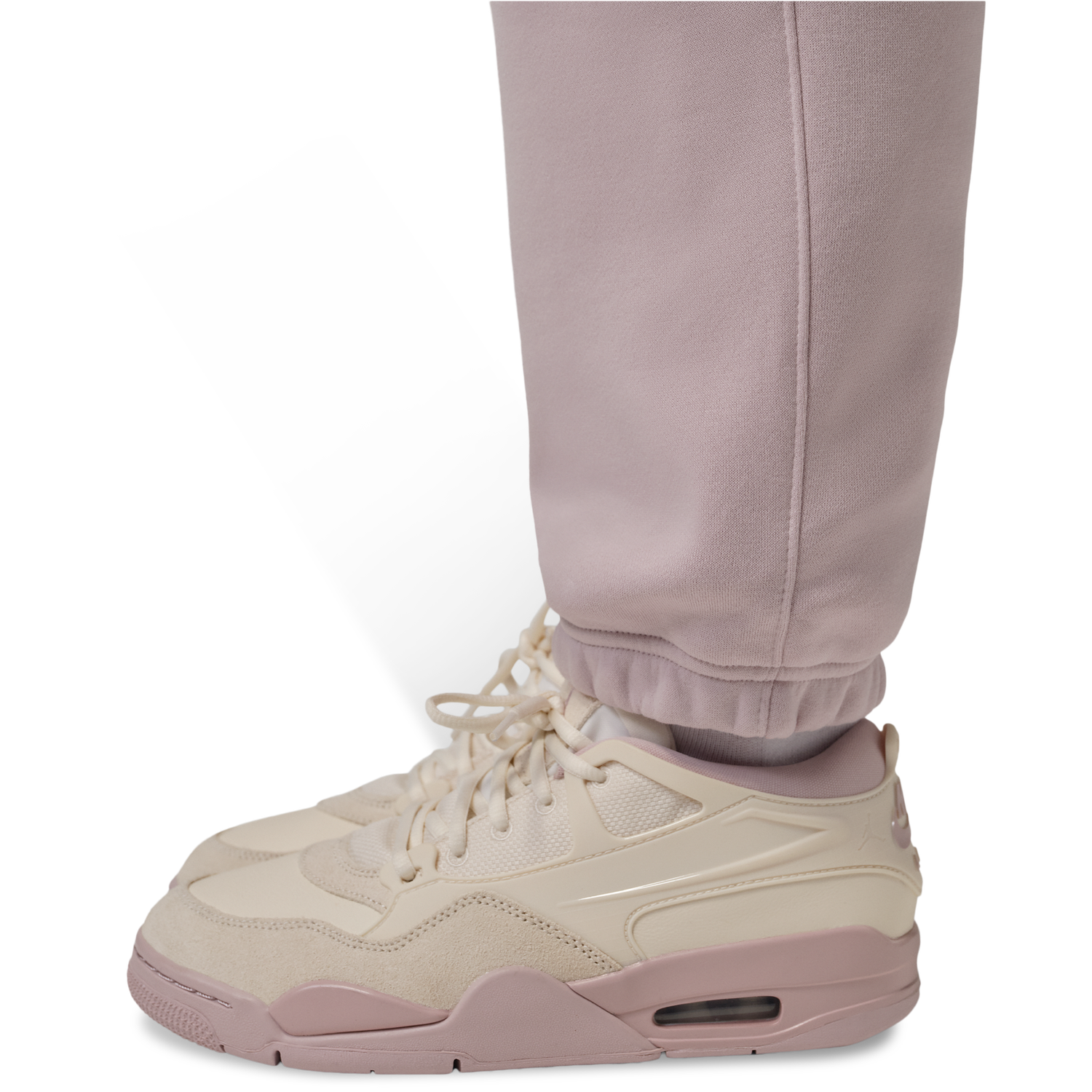 Jordan Brooklyn Fleece Pants - Women's - Particle Rose/White