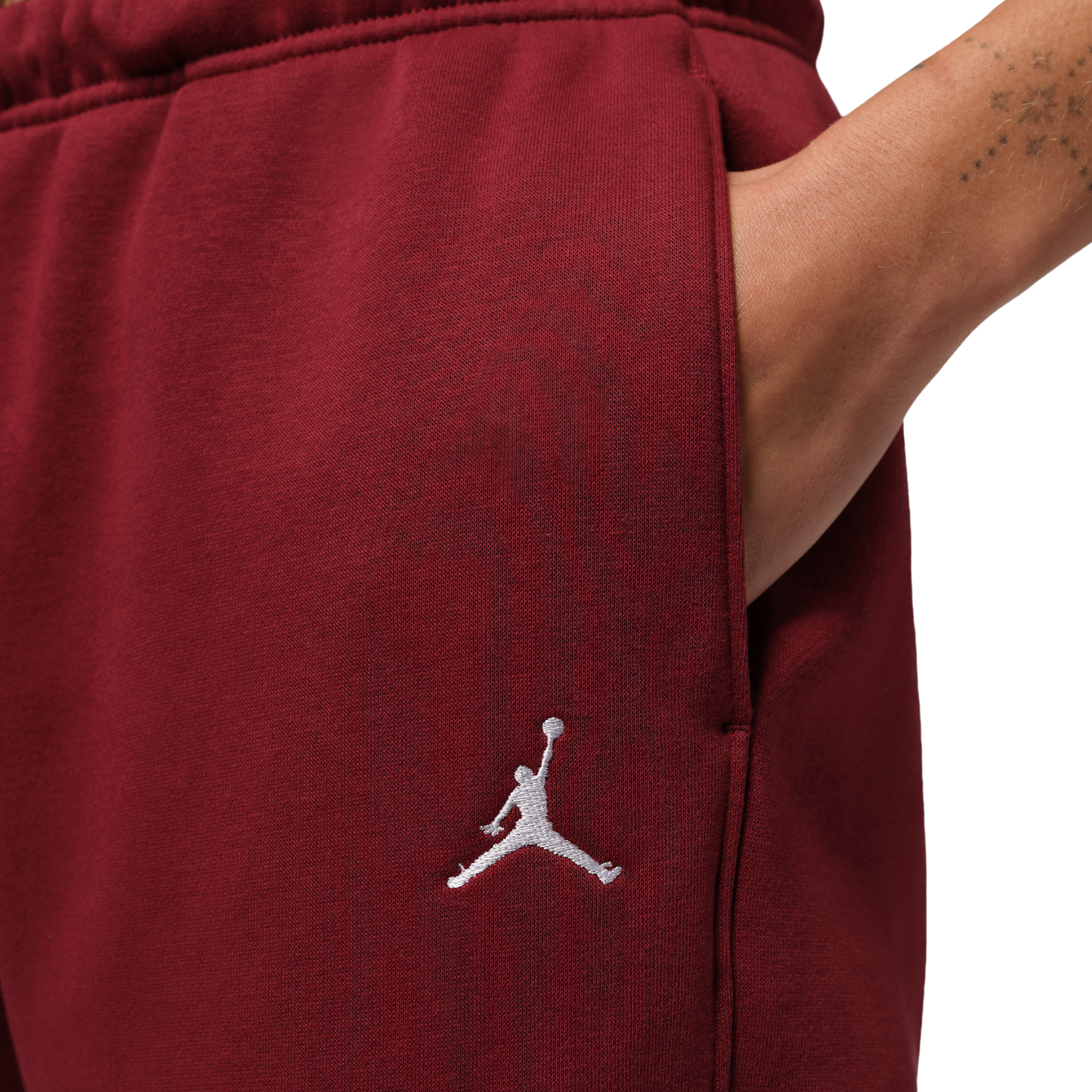 Jordan Brooklyn Fleece Pants - Women's - Team Red/White