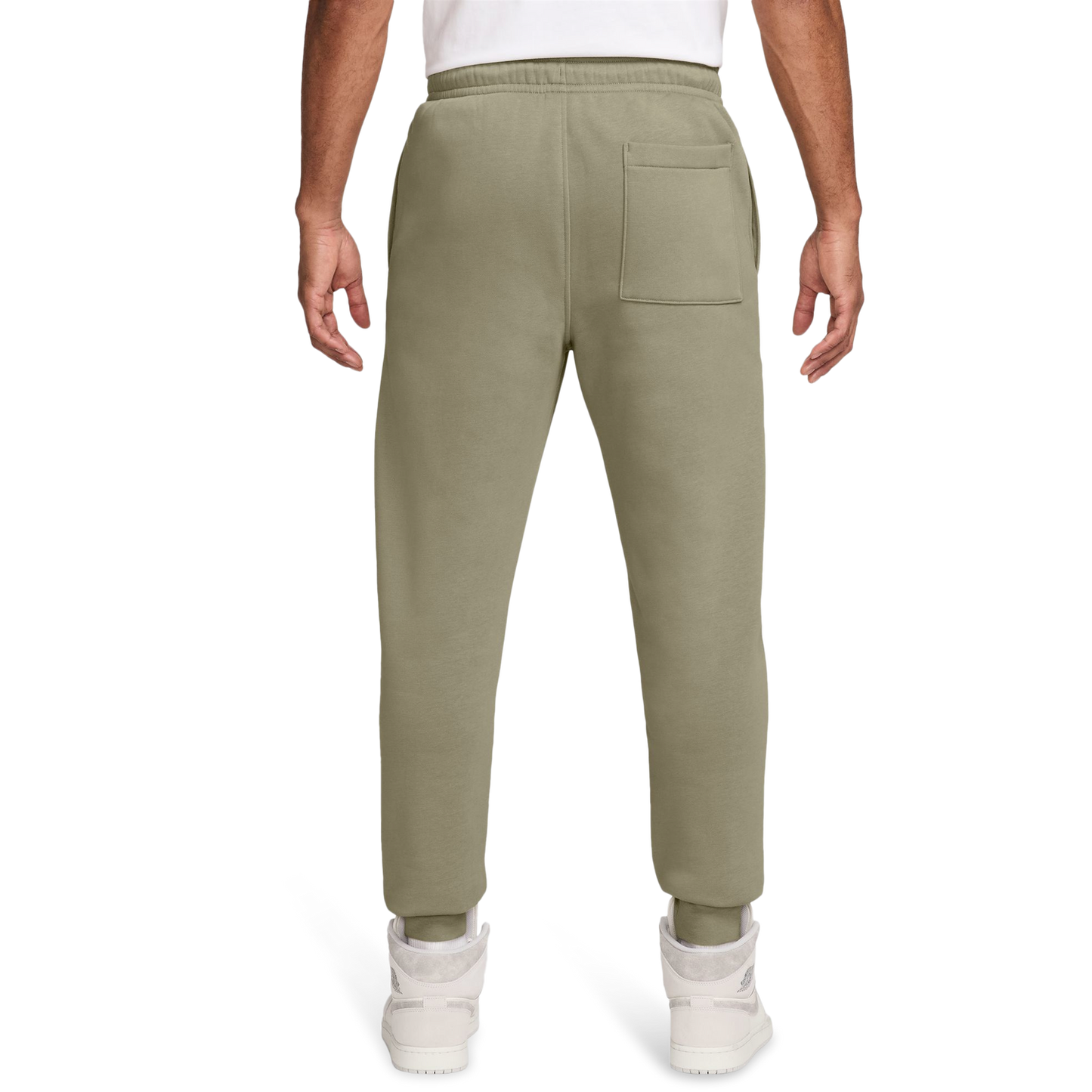Jordan Brooklyn Fleece Pants - Men's - White/Medium Khaki