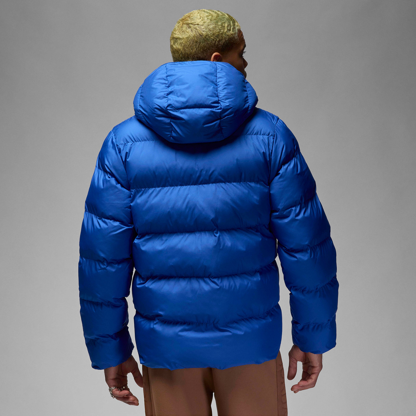 Jordan Brooklyn Puffer Jacket - Men's - Blue/Black