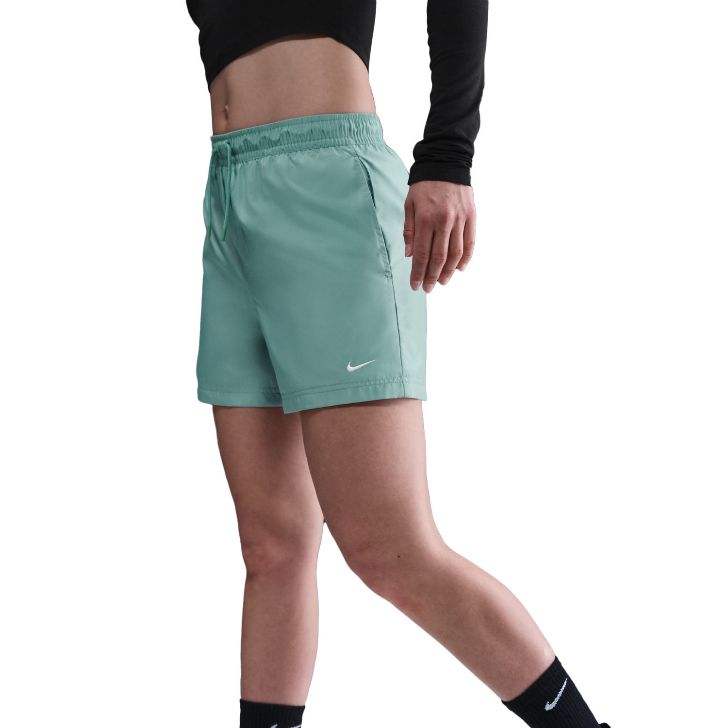 Nike NSW Mid Rise Essential Woven Short - Women's - Cannon/Sail
