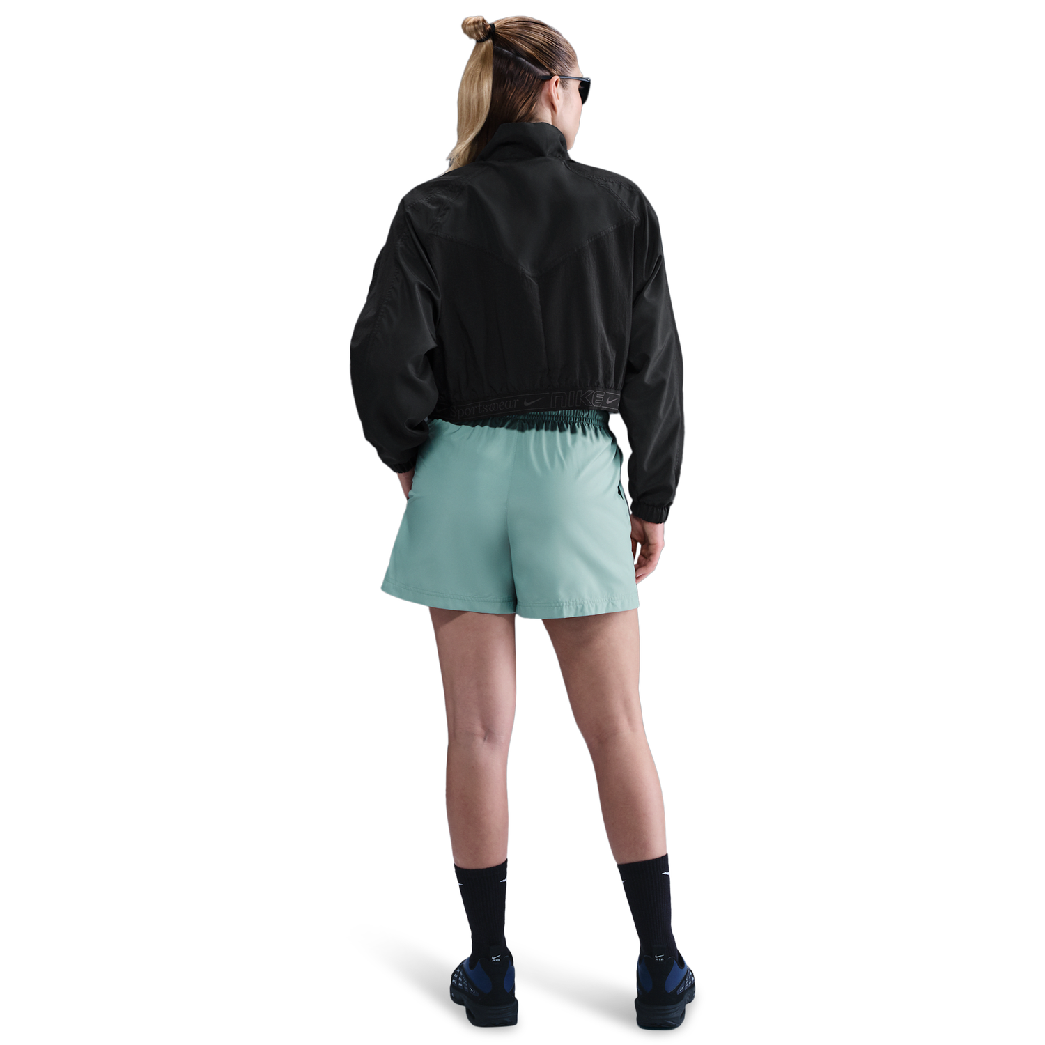 Nike NSW Mid Rise Essential Woven Short - Women's - Cannon/Sail
