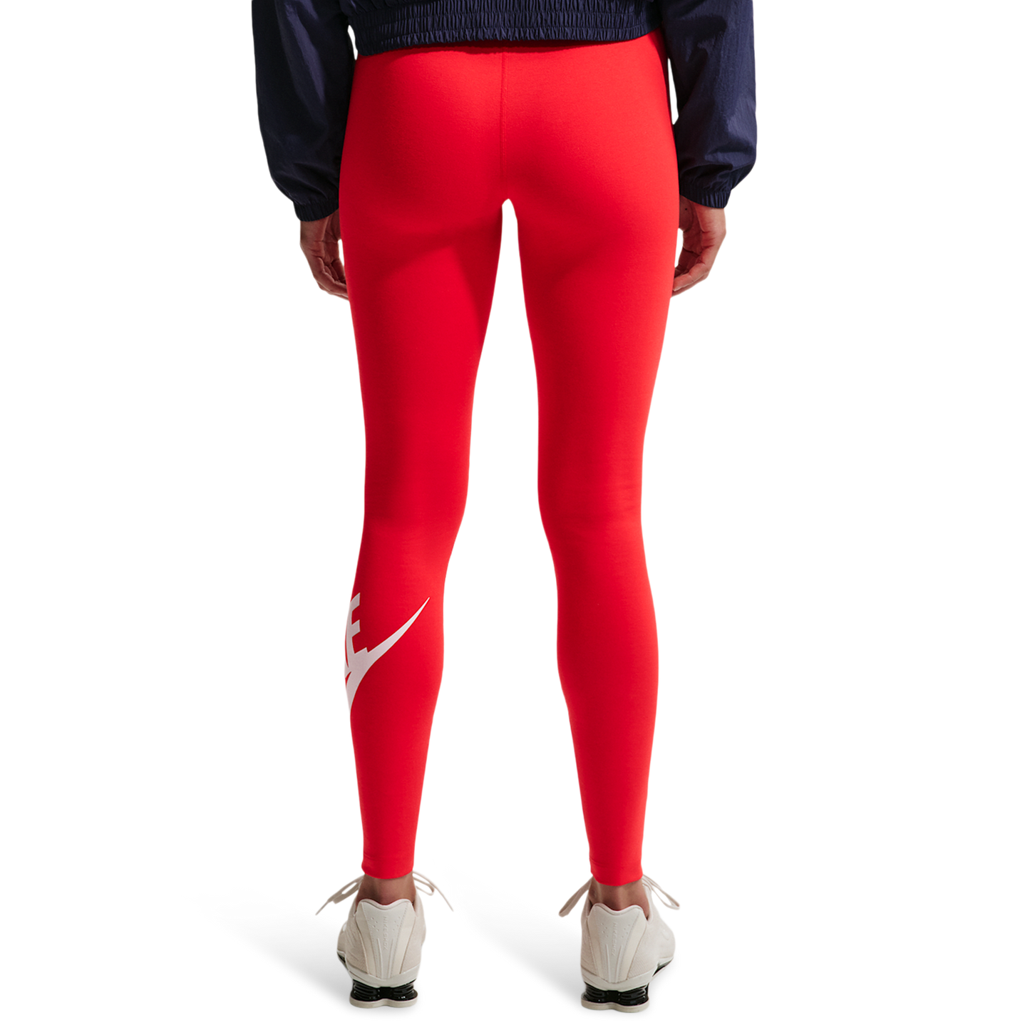 Nike NSW Classic Graphic HR Futura Tights - Women's - University Red/White