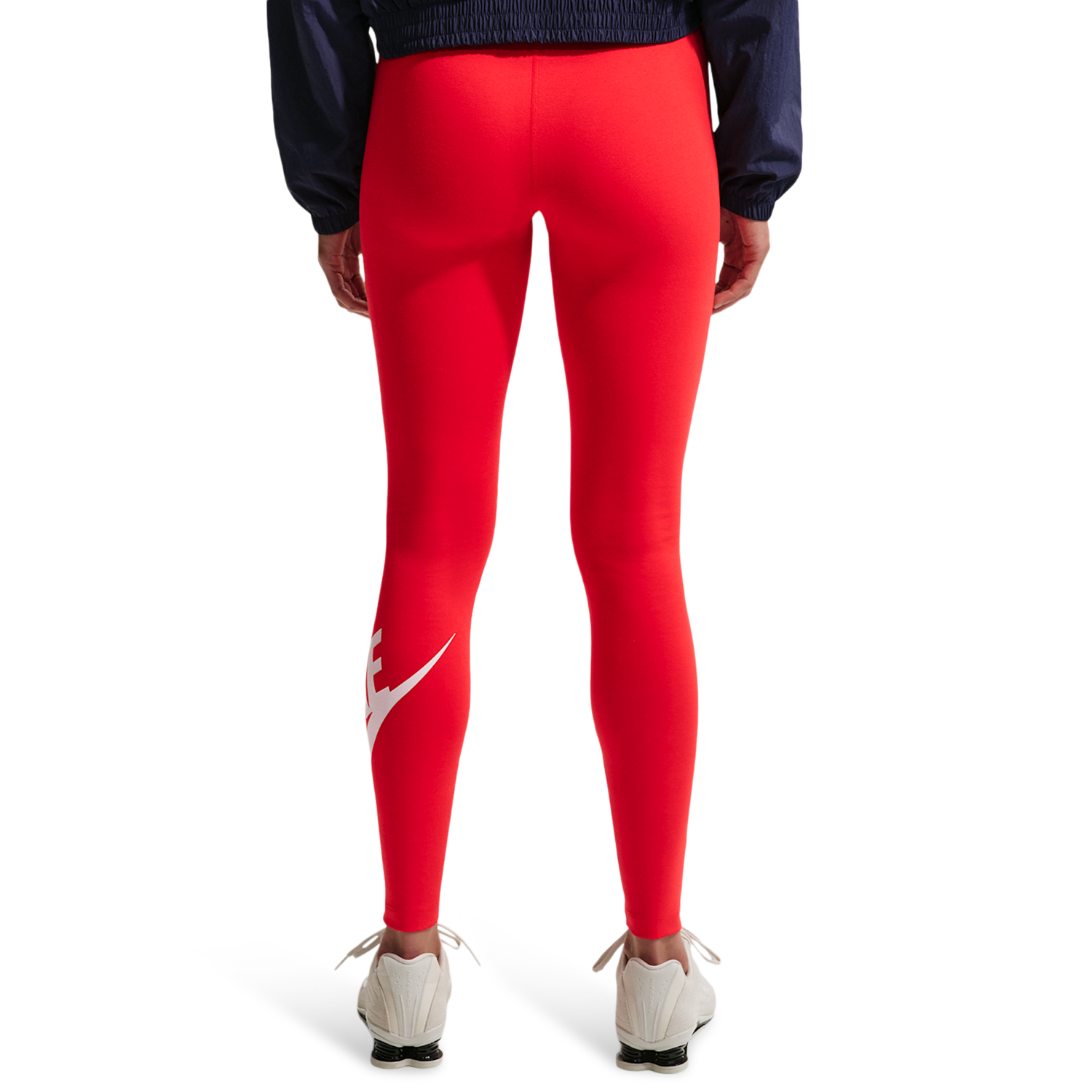 Nike NSW Classic Graphic HR Futura Tights - Women's - University Red/White