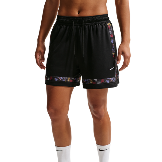 Nike Dri-FIT Crossover Seasonal Shorts - Women's - Black/White