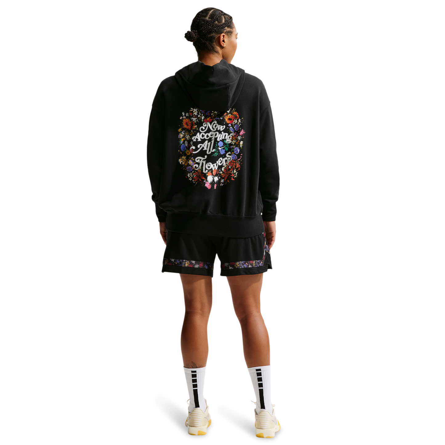 Nike Dri-FIT Crossover Seasonal Shorts - Women's - Black/White