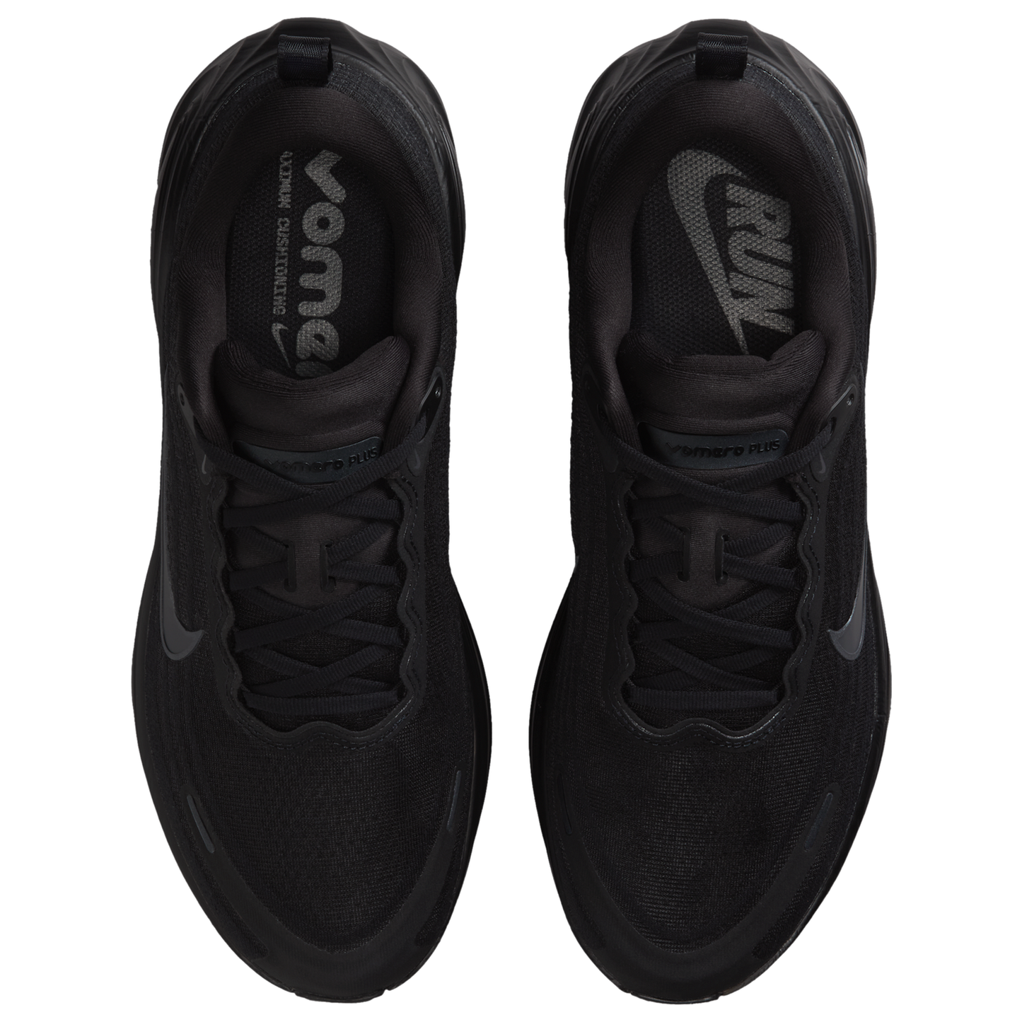 Nike Vomero Plus - Men's - Black/Dark Smoke Grey