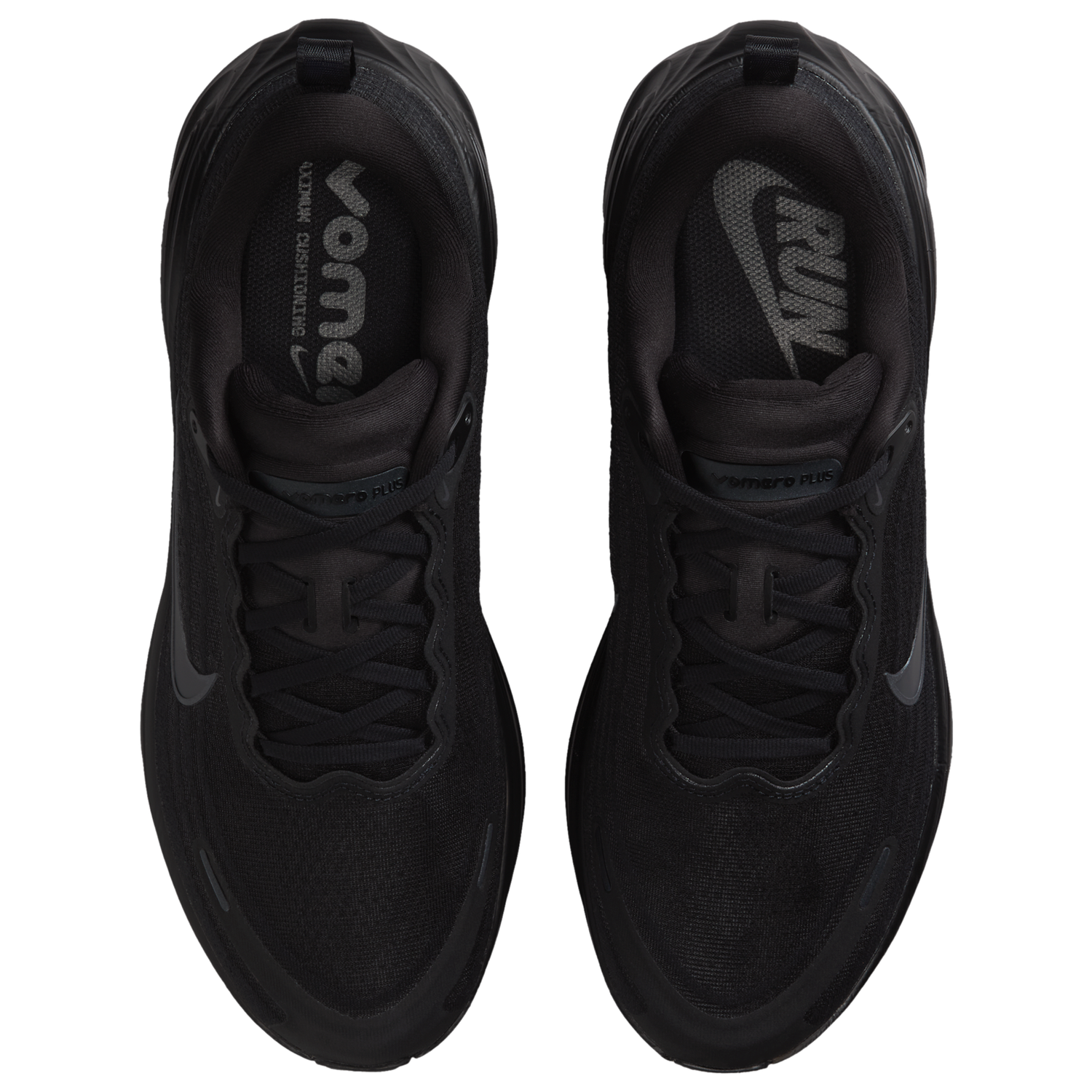 Nike Vomero Plus - Men's - Black/Dark Smoke Grey
