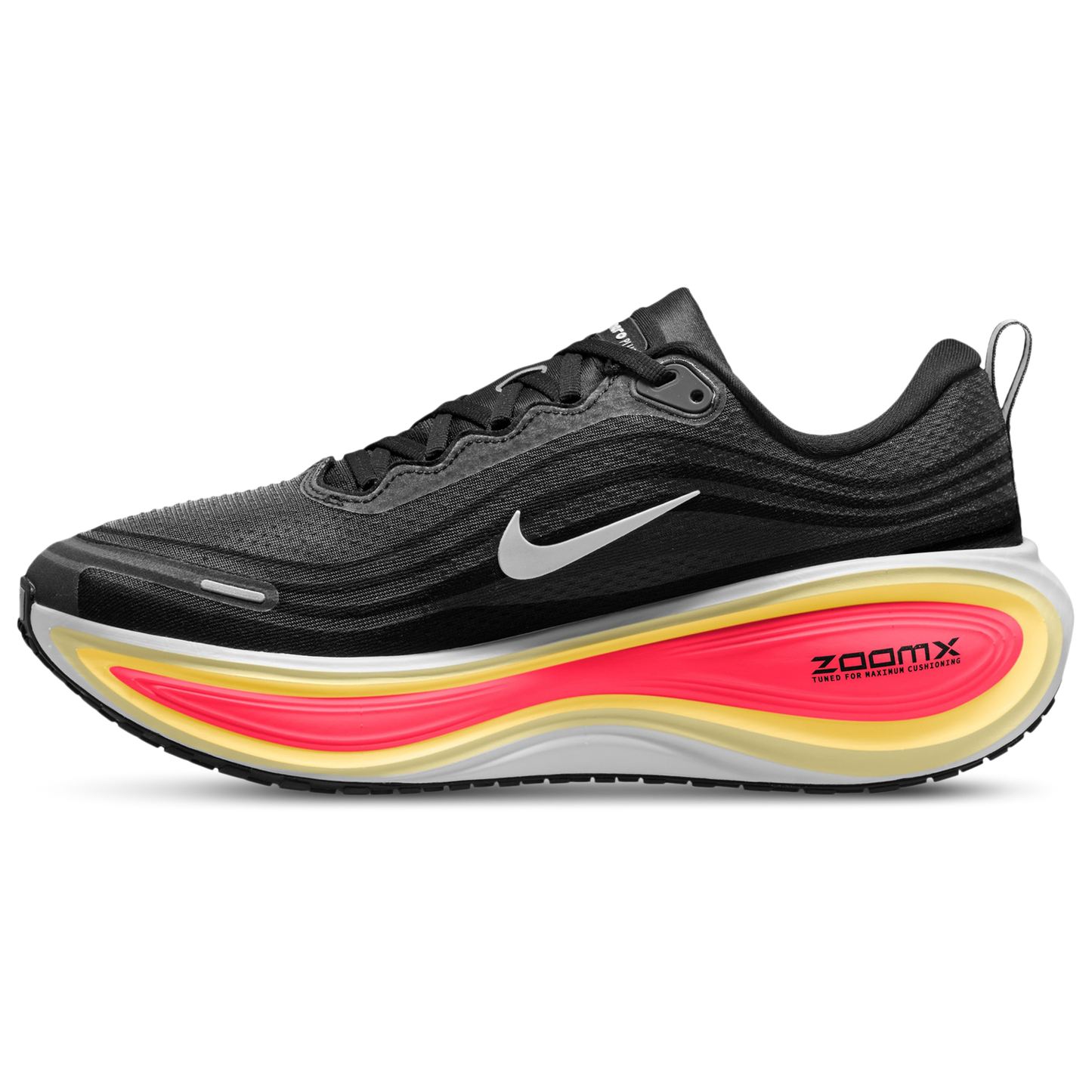 Nike Vomero Plus - Men's - Black/White/Bright Crimson