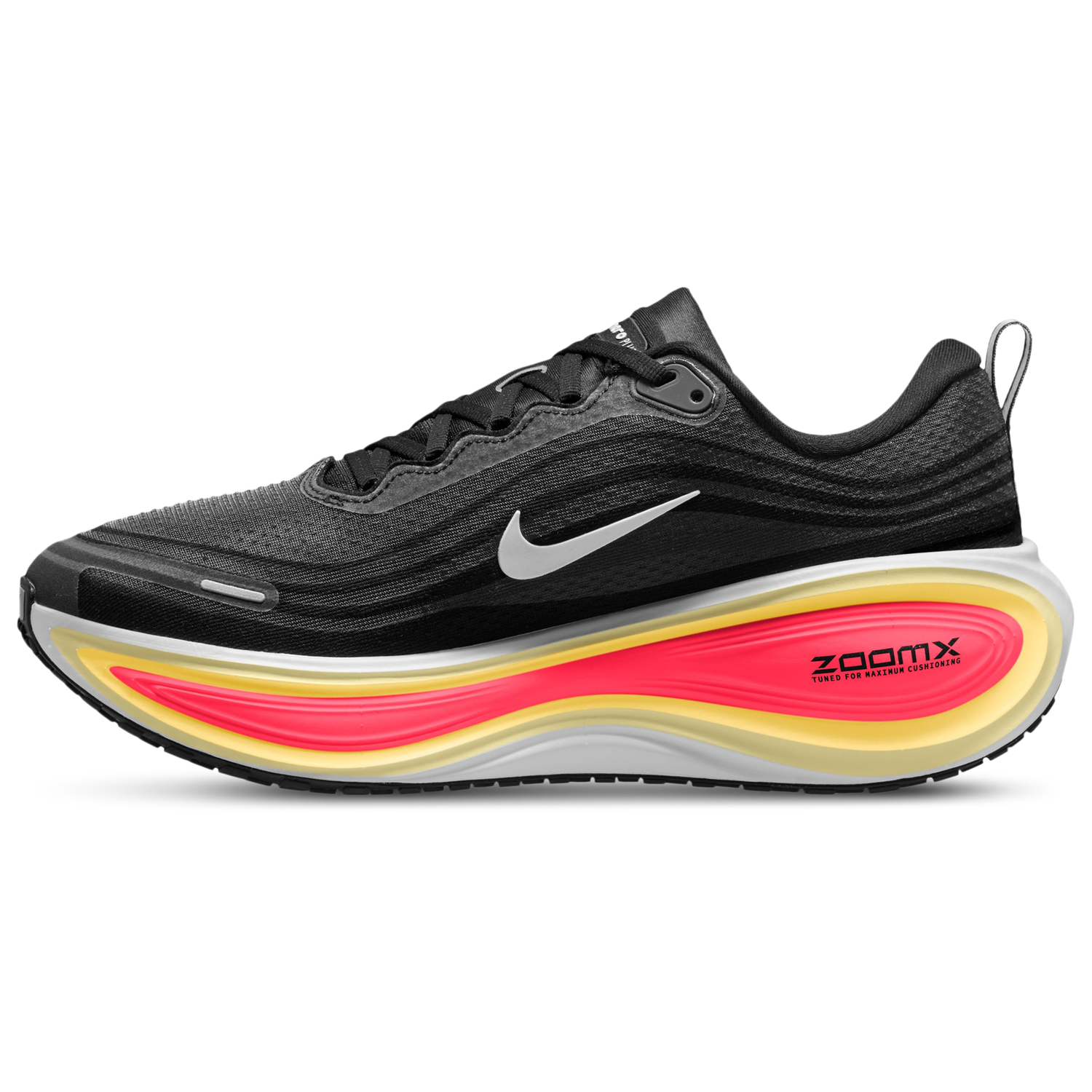 Nike Vomero Plus - Men's - Black/White/Bright Crimson