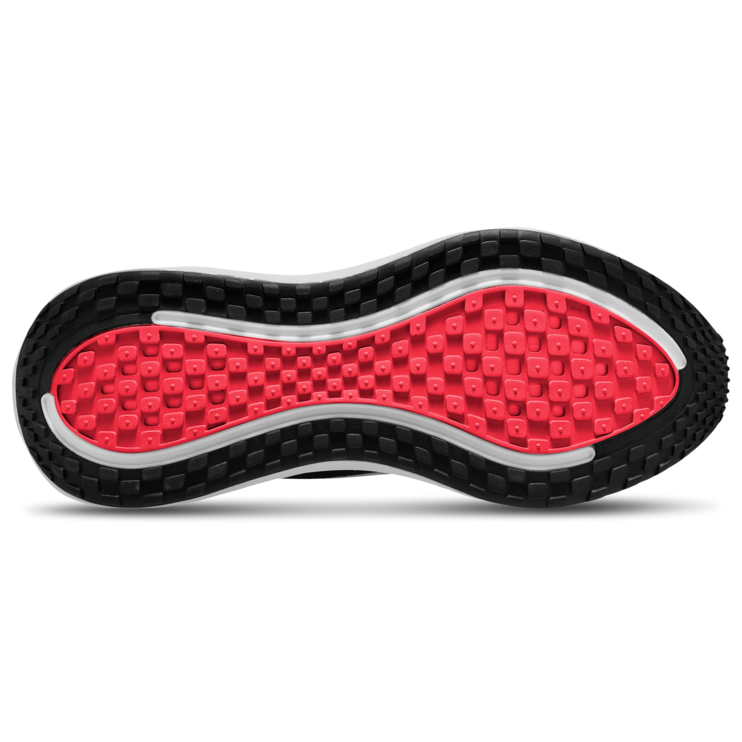 Nike Vomero Plus - Men's - Black/White/Bright Crimson