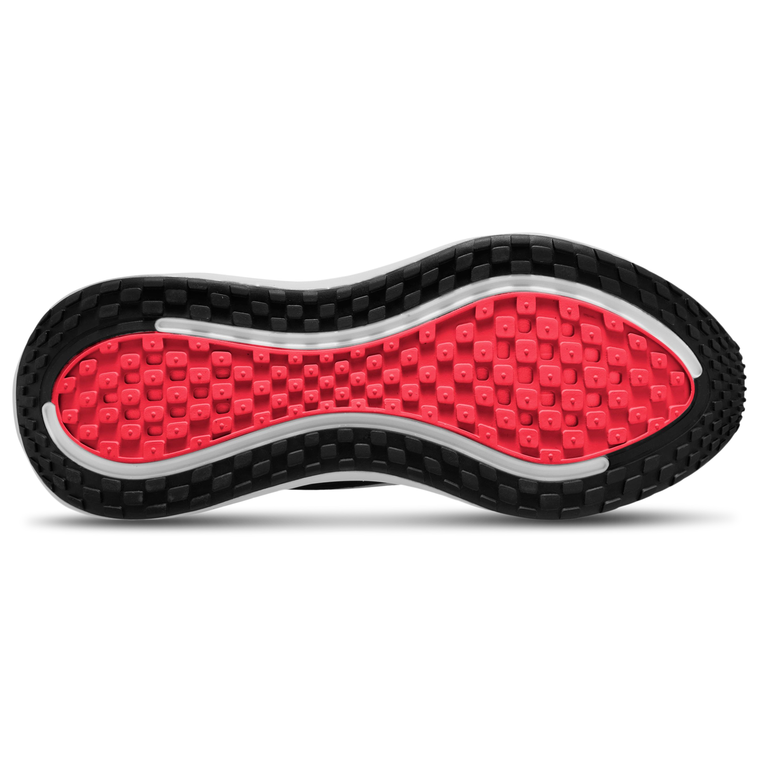 Nike Vomero Plus - Men's - Black/White/Bright Crimson