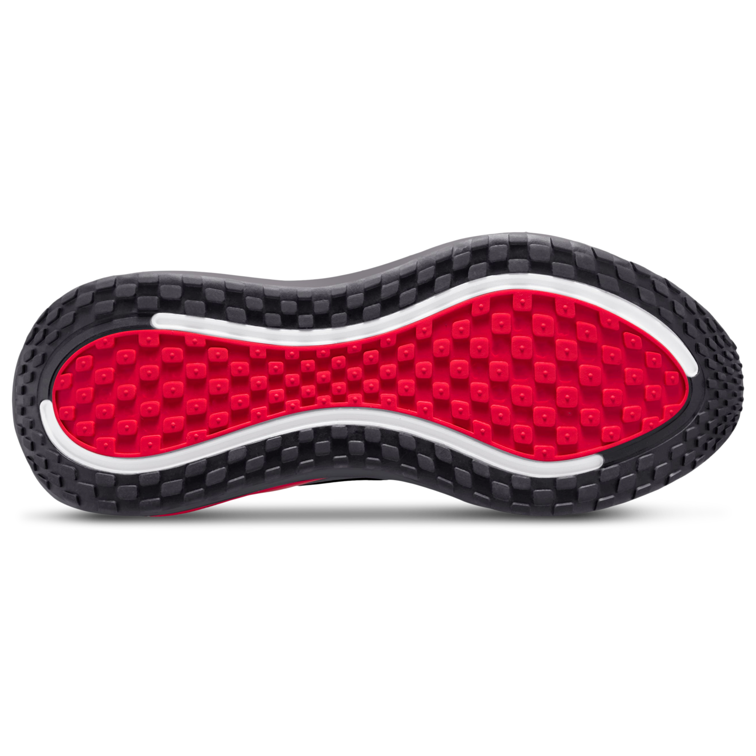 Nike Vomero Plus - Men's - Gray/Red/Black