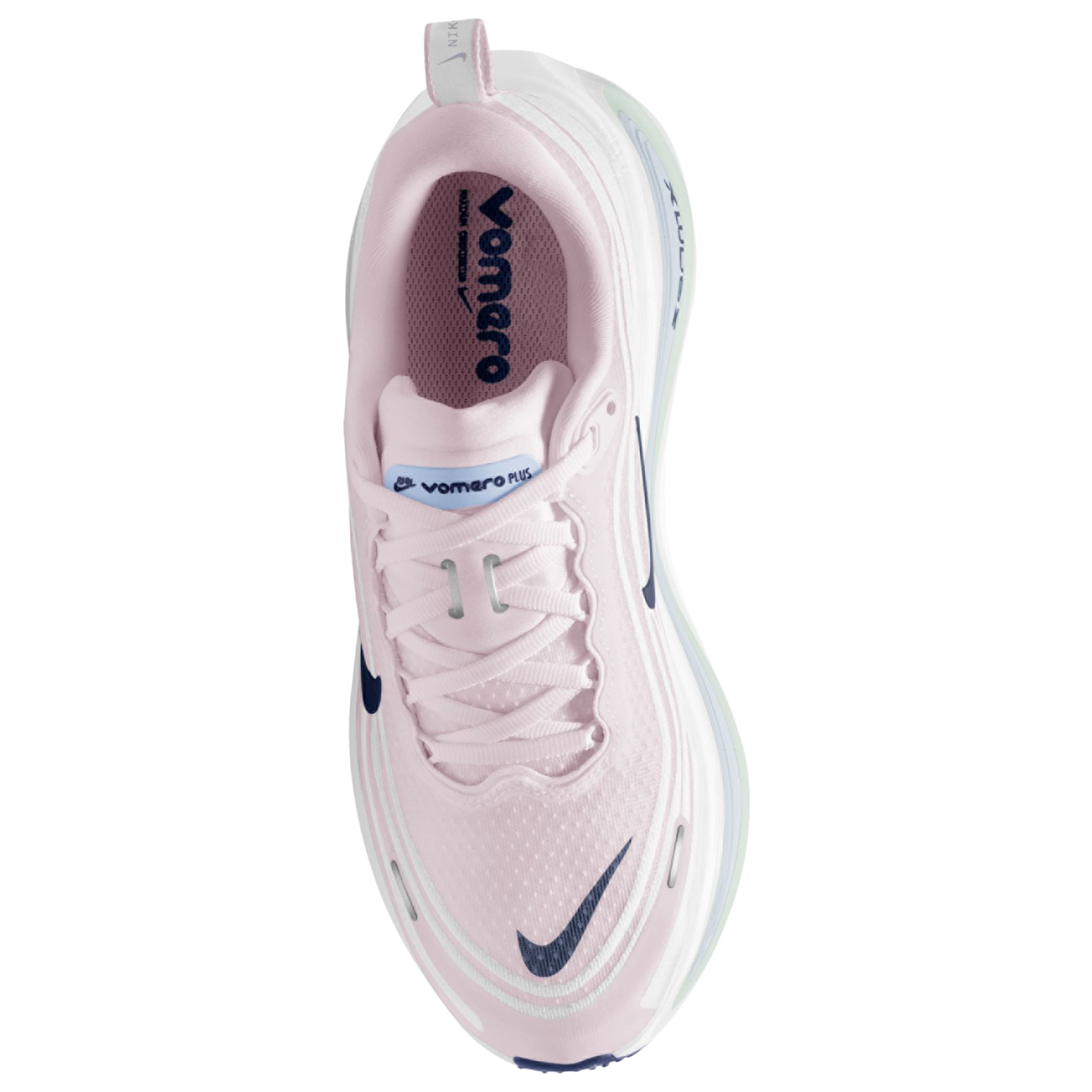 Nike Vomero Plus - Women's - Pearl Pink/Midnight Navy/White